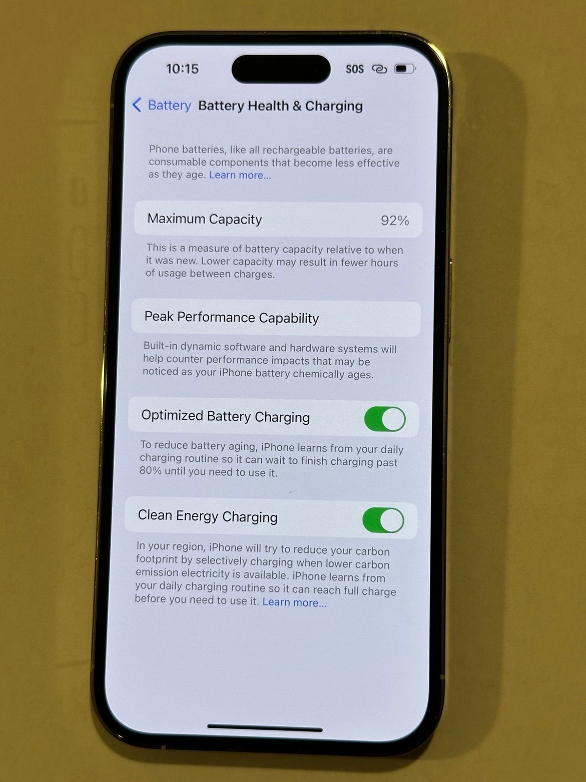 Apple iPhone 14 Pro 256 GB Unlocked 92% Battery Health 9F12