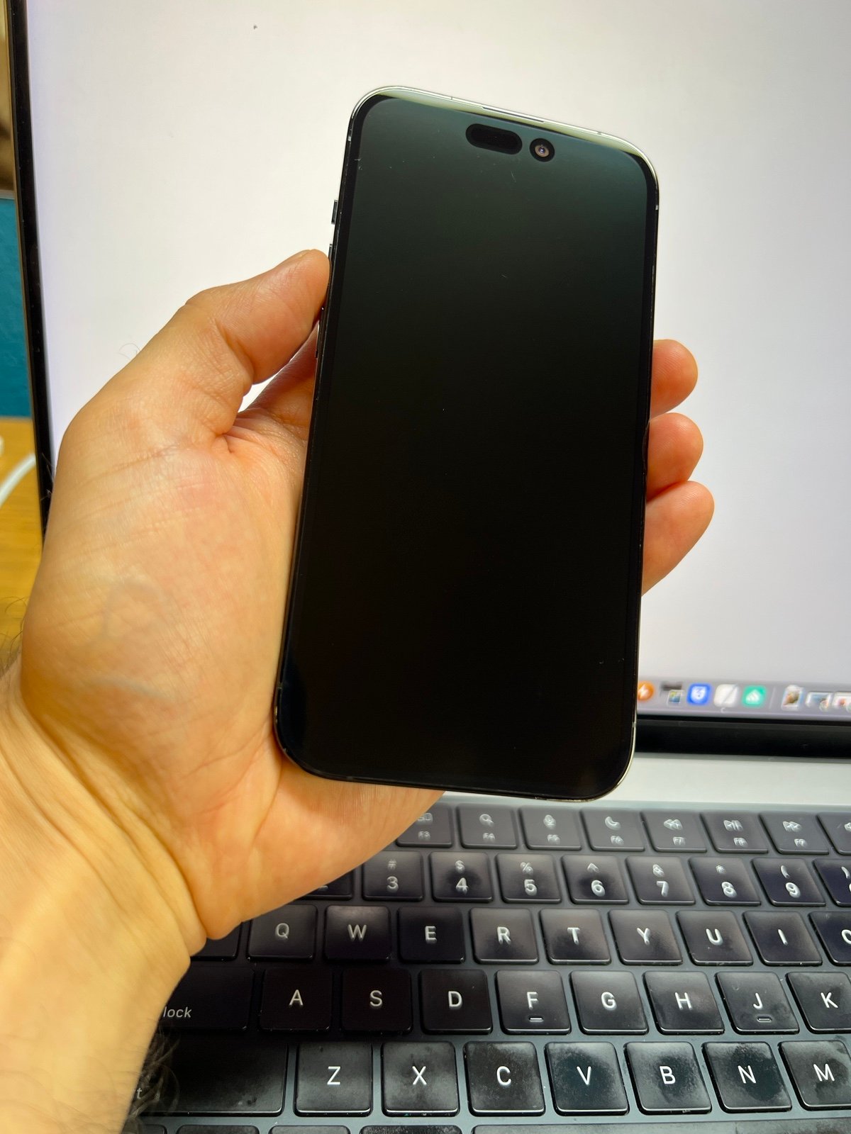 Apple iPhone 14 Pro 256GB Factory Unlocked (90% Batt) Black #20015 2C96