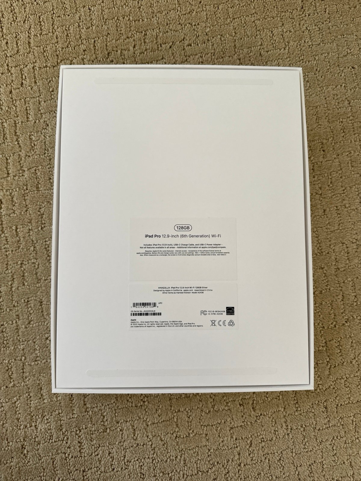 Apple iPad Pro 12.9 inch (6th Generation) 3E68