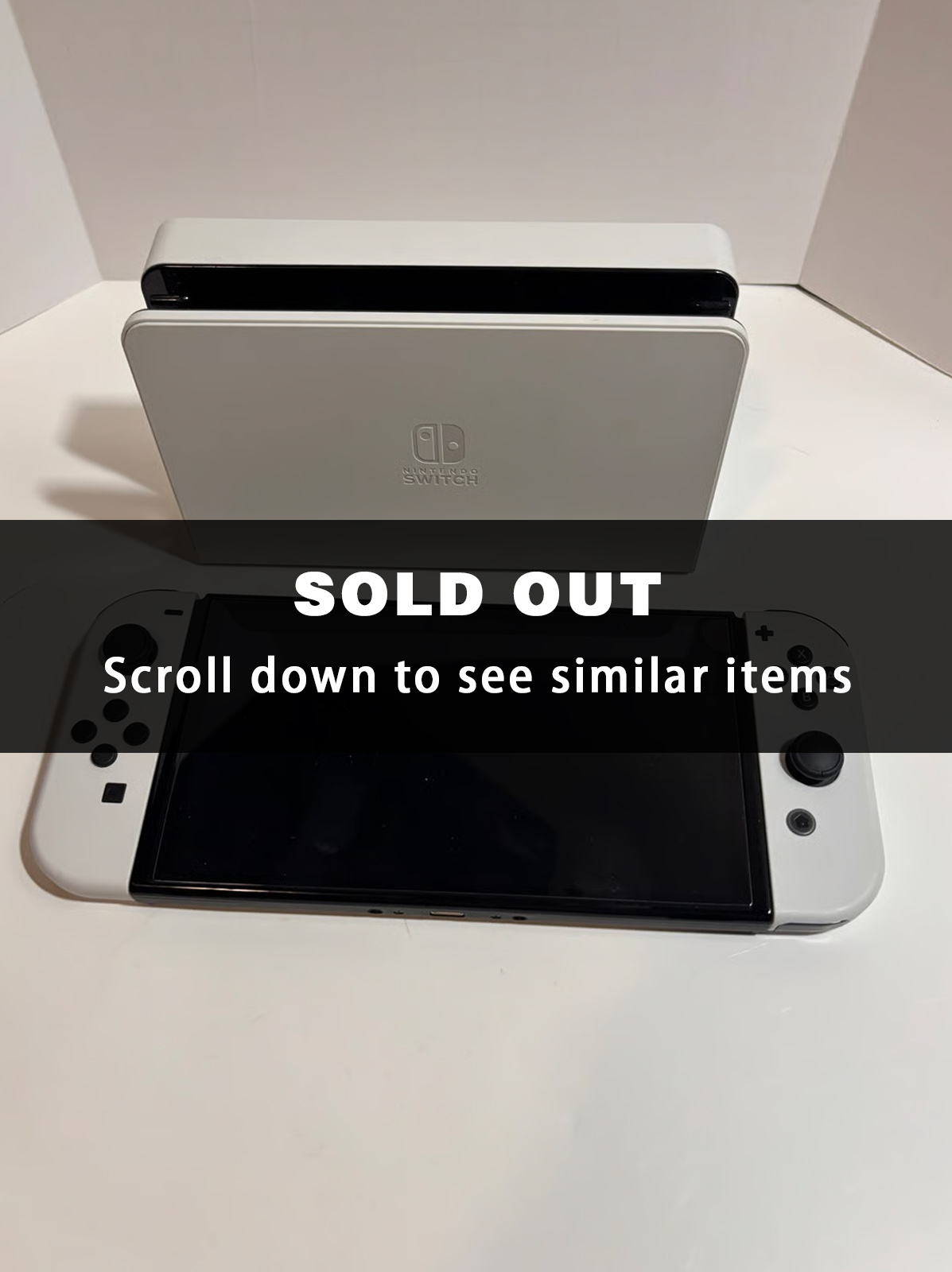 SOLD - Nintendo Switch OLED HEG-001 Portable/Handheld Gaming Console (BUNDLE)