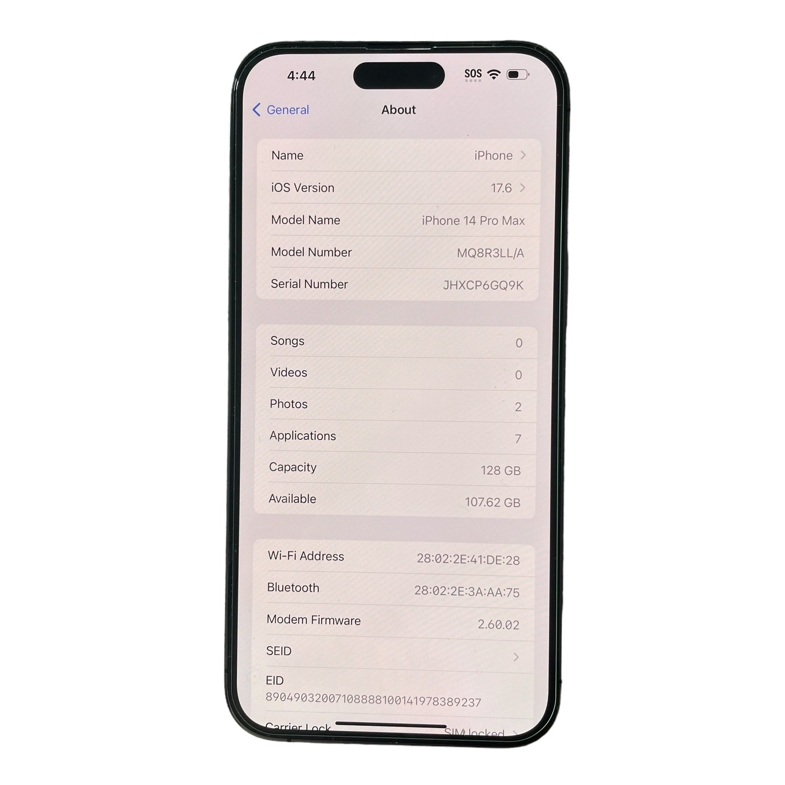 Apple iPhone 14 Pro Max 128 GB for AT&T 3X31