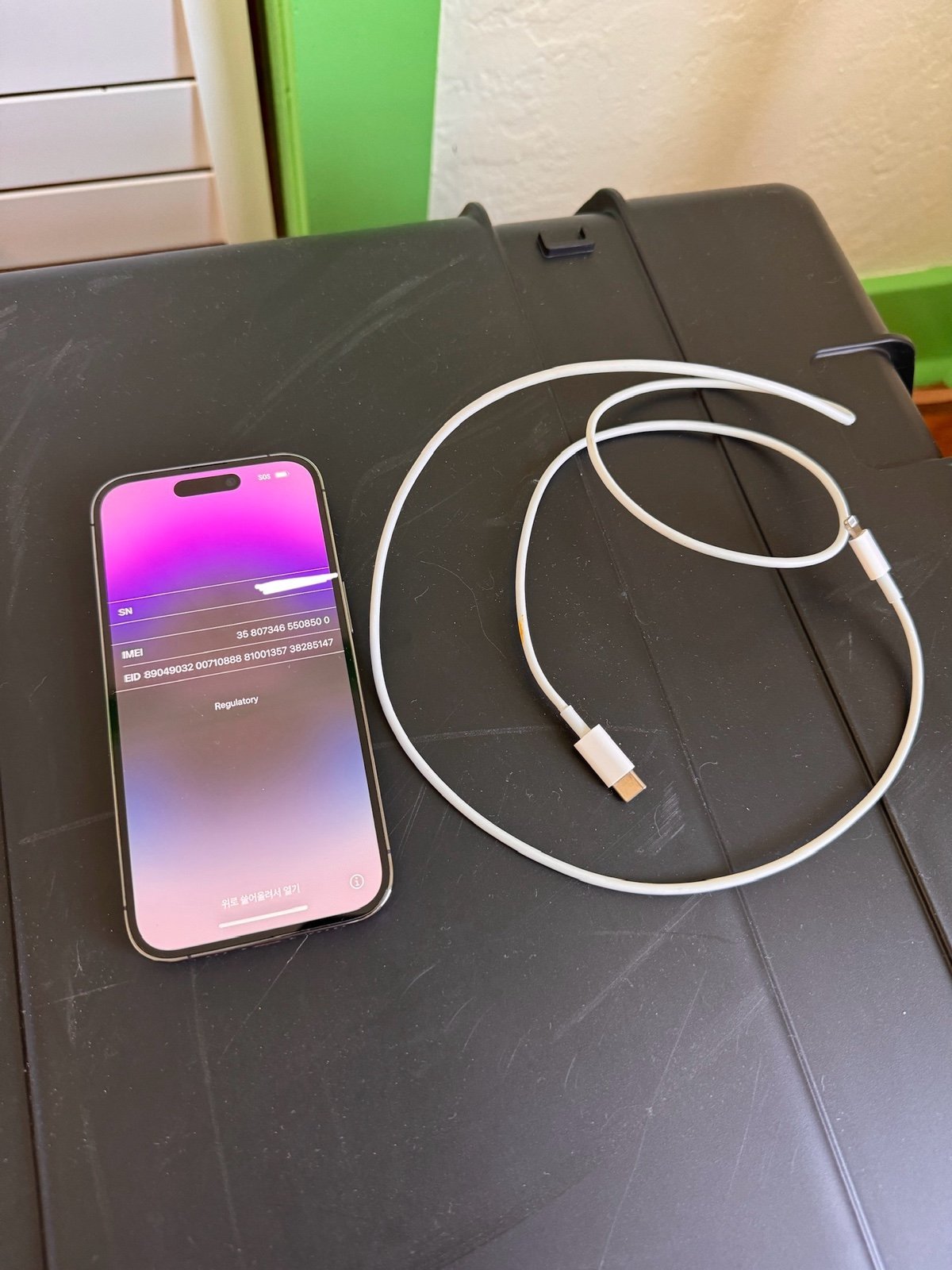 Apple iPhone 14 Pro 128 GB in Deep Purple for Unlocked 3U93