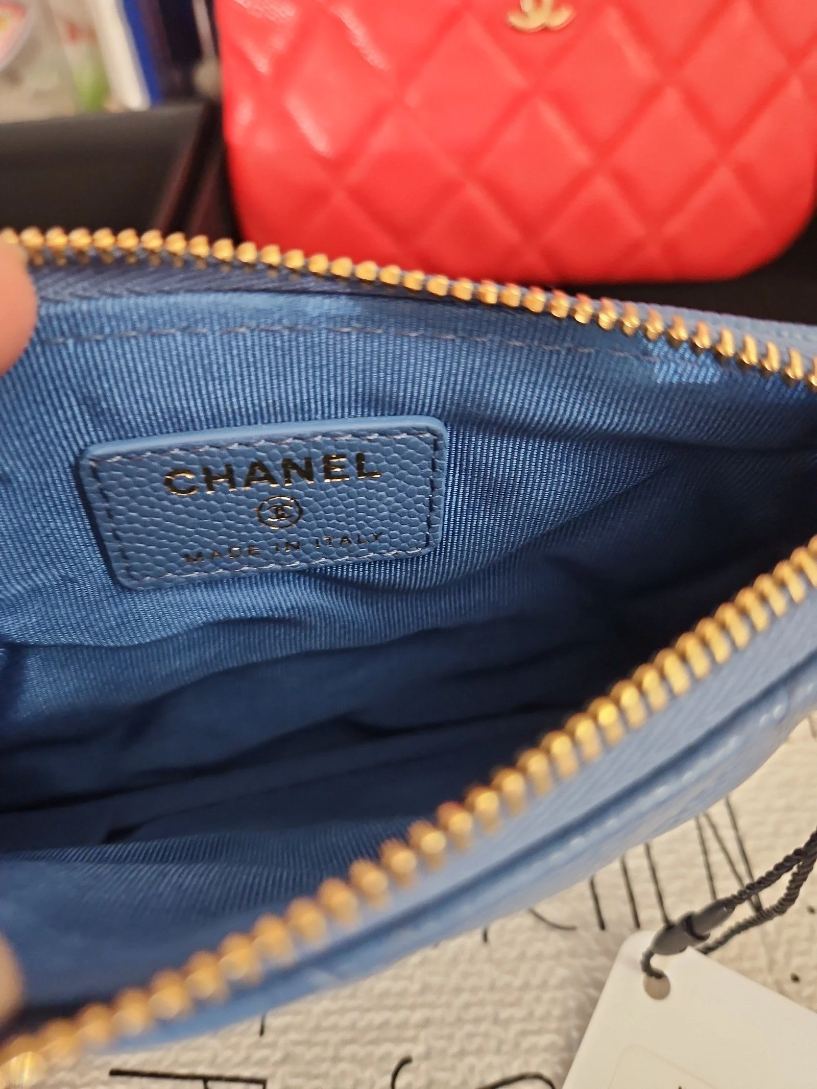 Chanel Classic Small Zipped Pouch