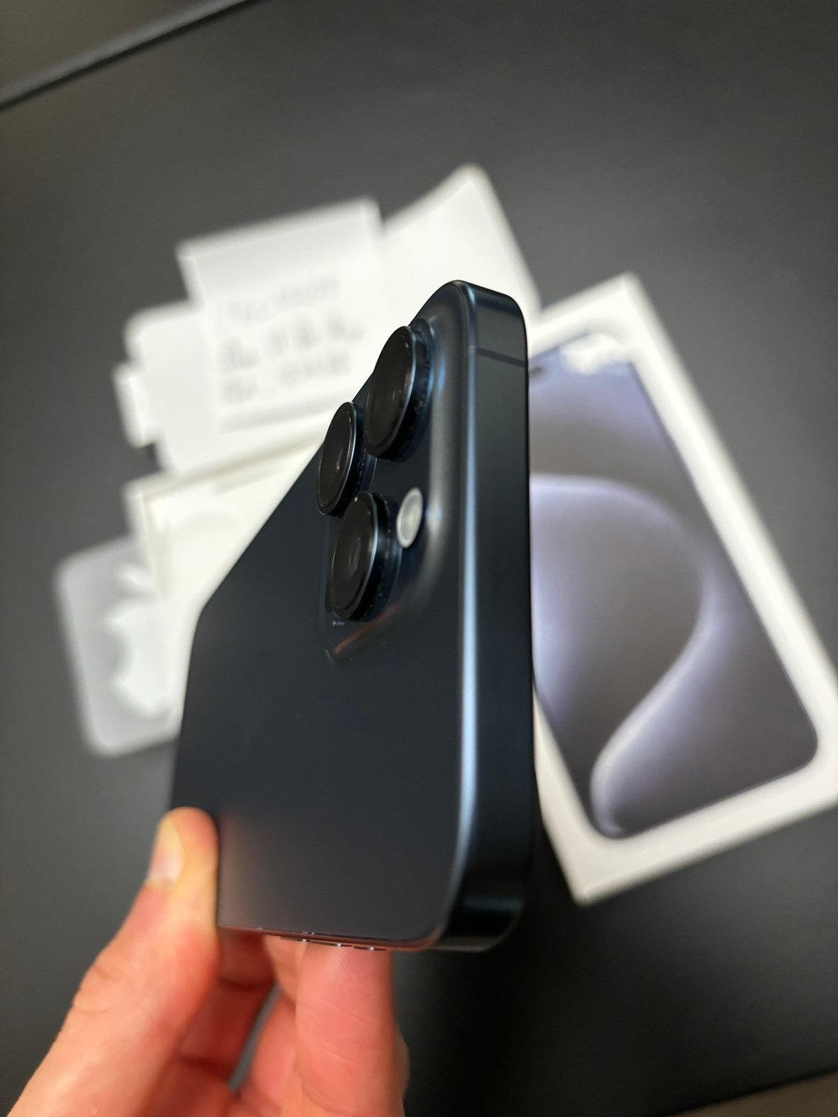 Apple iPhone 15 Pro Max Blue 256GB 100% Battery 1Z88