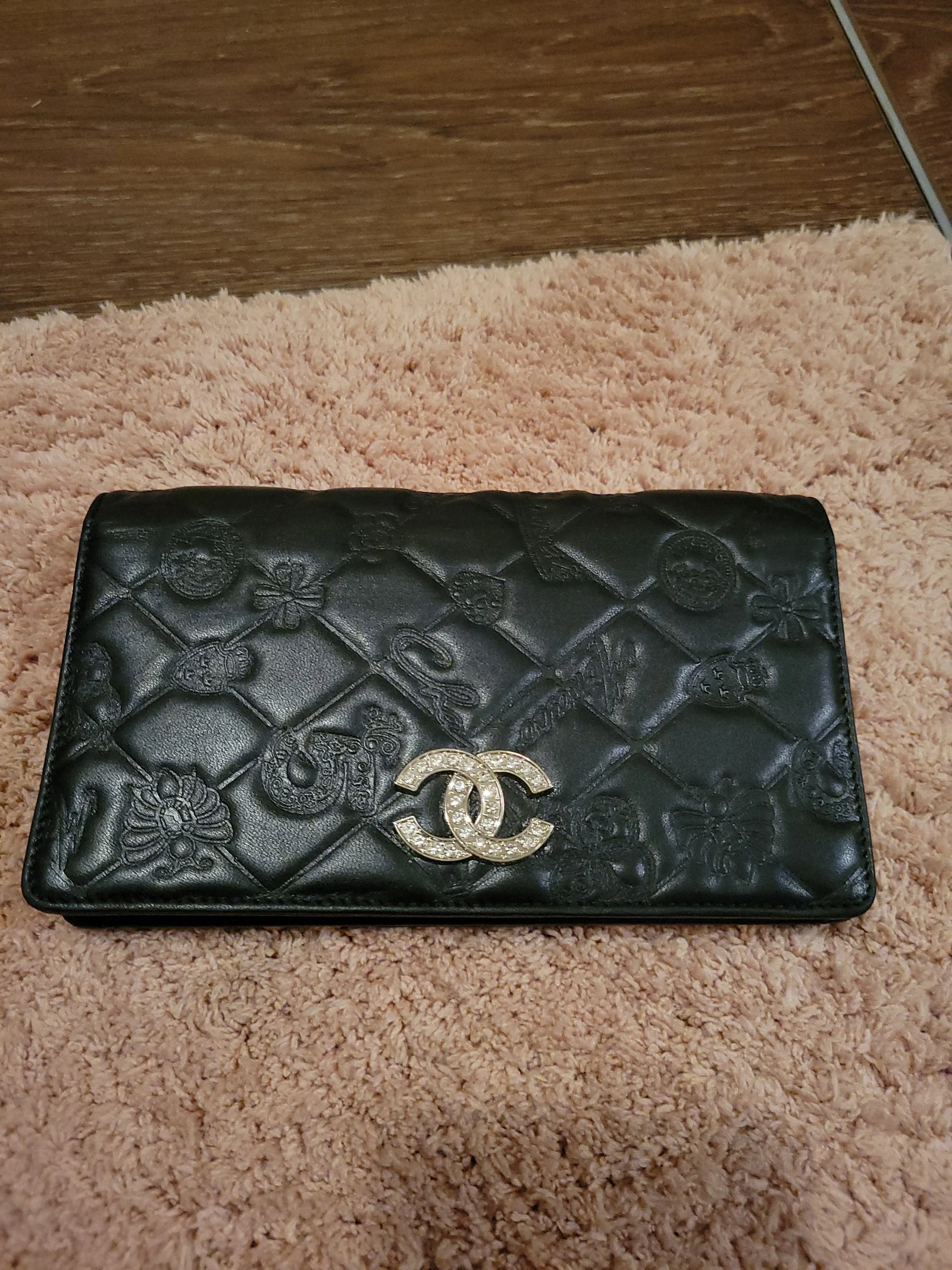 Chanel Timeless Icons Wallet w chain Crossbody Bag
