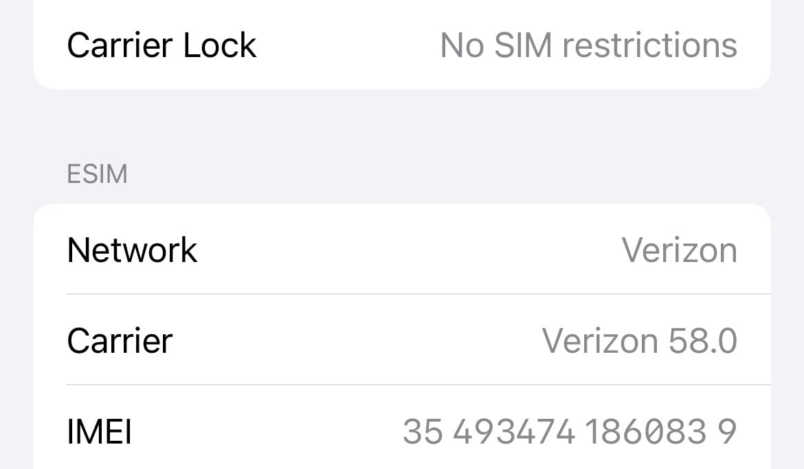 iPhone 14 unlocked 6U82