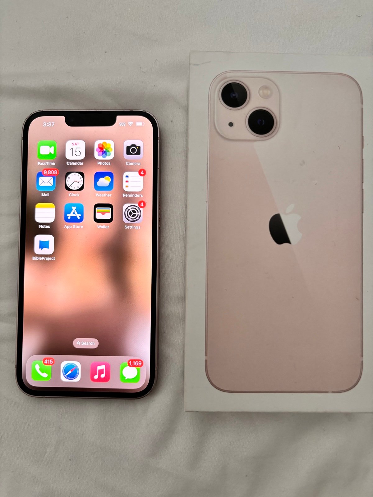 Apple iPhone 13 128 GB in Pink for Unlocked 6L15