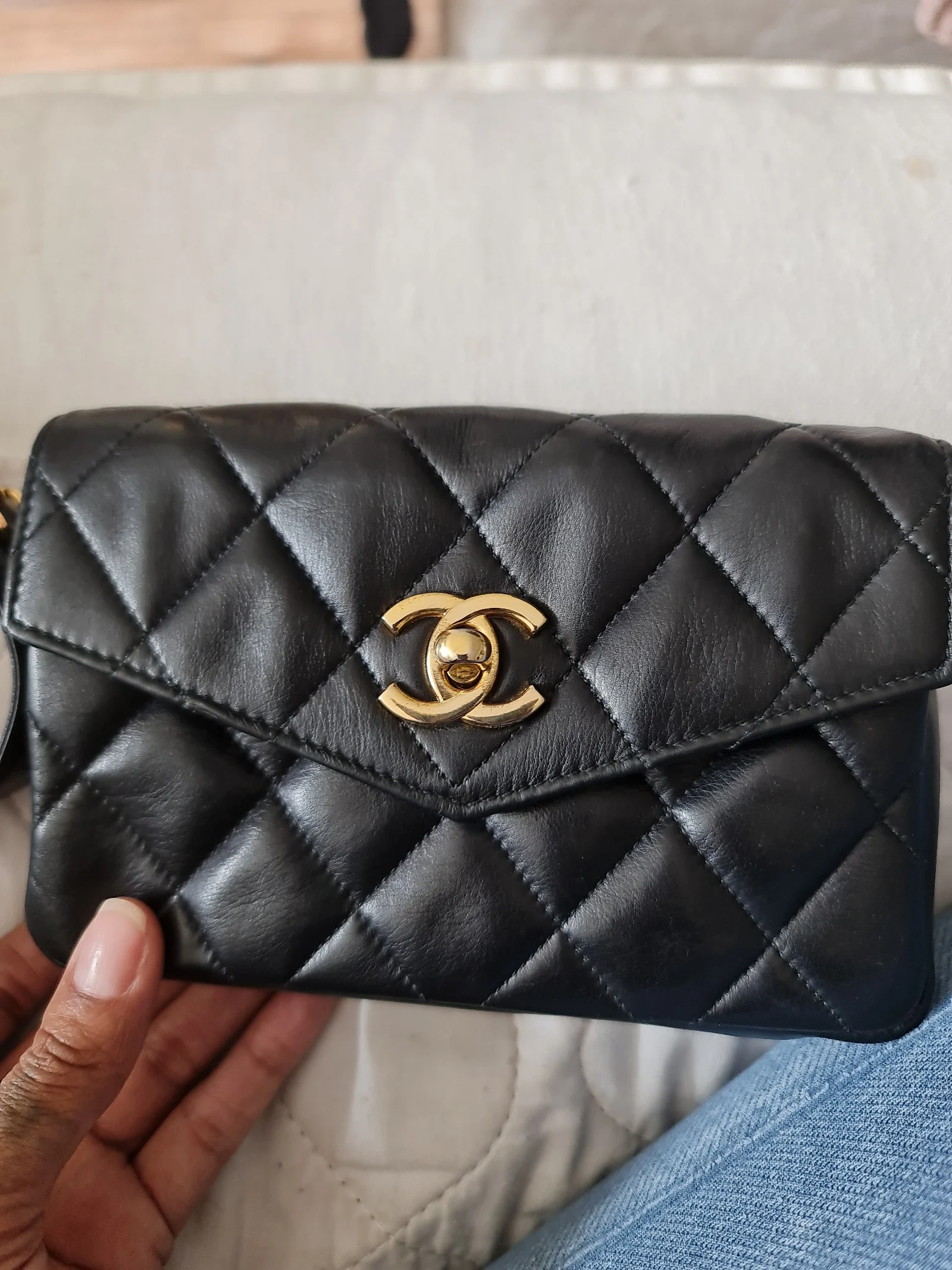 chanel  bum bag