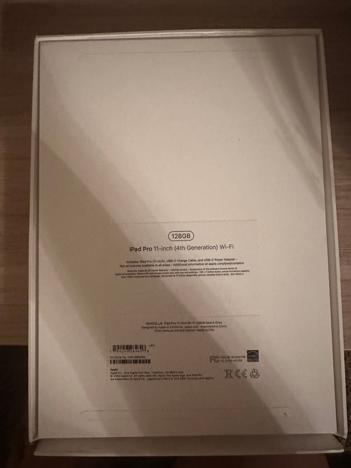 Apple iPad Pro 4th Generation 3A62