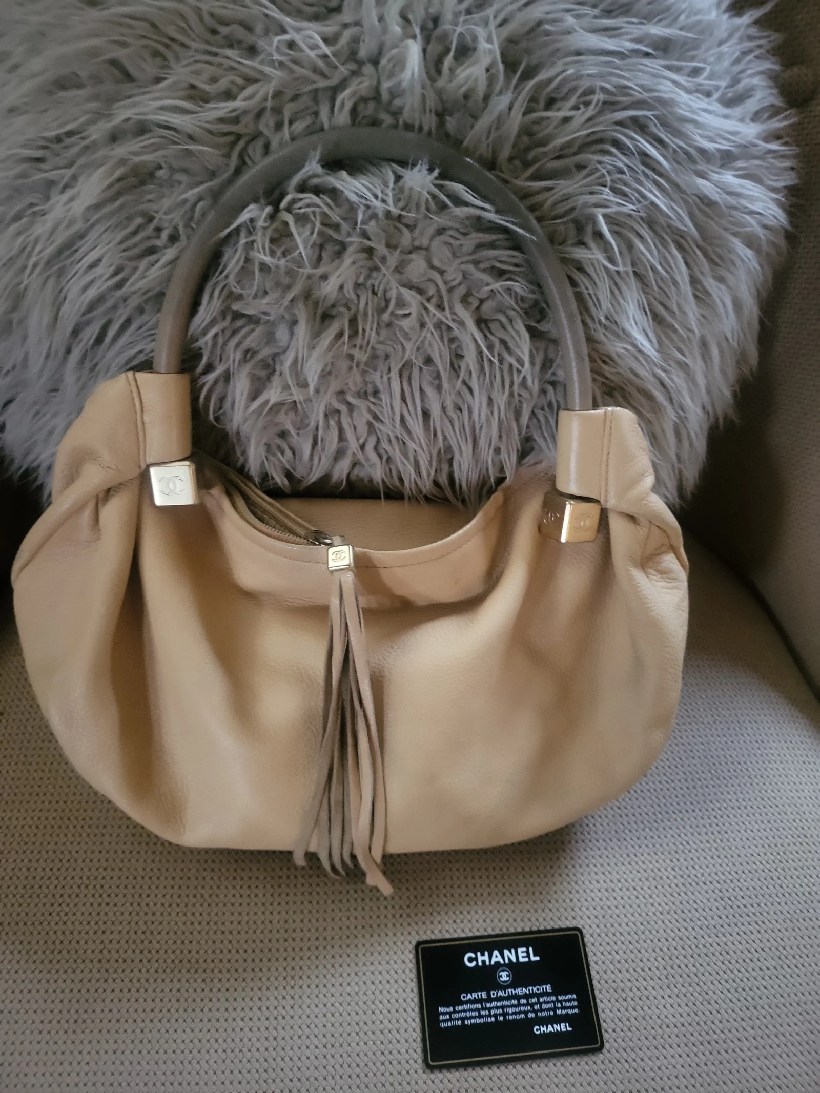 CHANEL Tassel Hobo