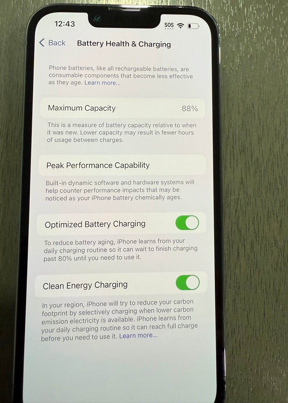 Apple iPhone 13 Pro 128 GB in Sierra Blue for Unlocked 8L56