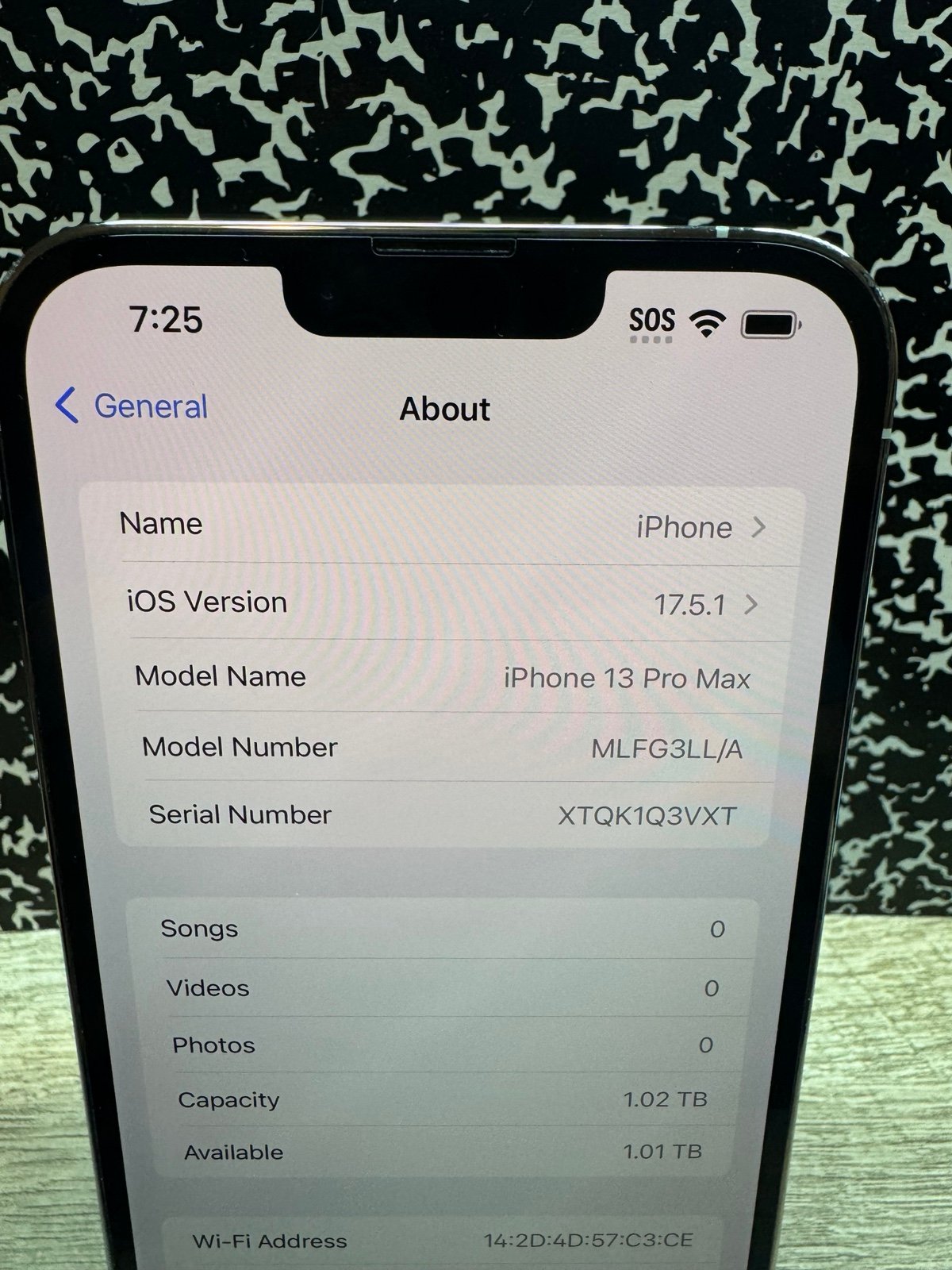 Very Good) Unlocked   Apple iPhone 13 Pro Max 1Tb 9745 2U62