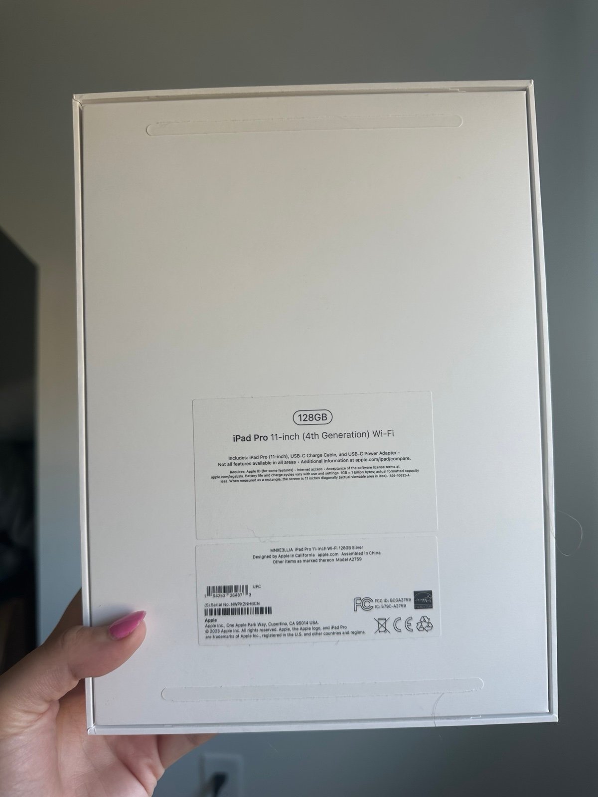 Apple iPad Pro 11-inch (4th Gen) 128 GB 5X31