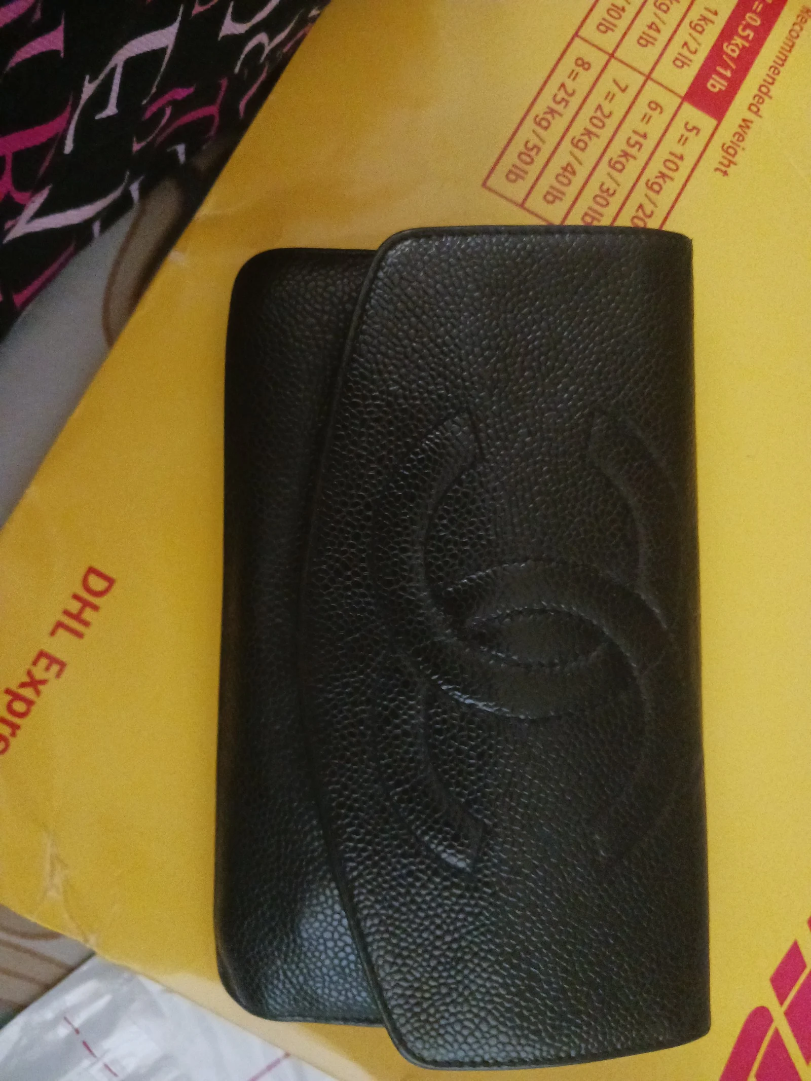 ❤️ Authentic Chanel Patent Leather Timeless CC Logo Crossbody W.O.C.❤️