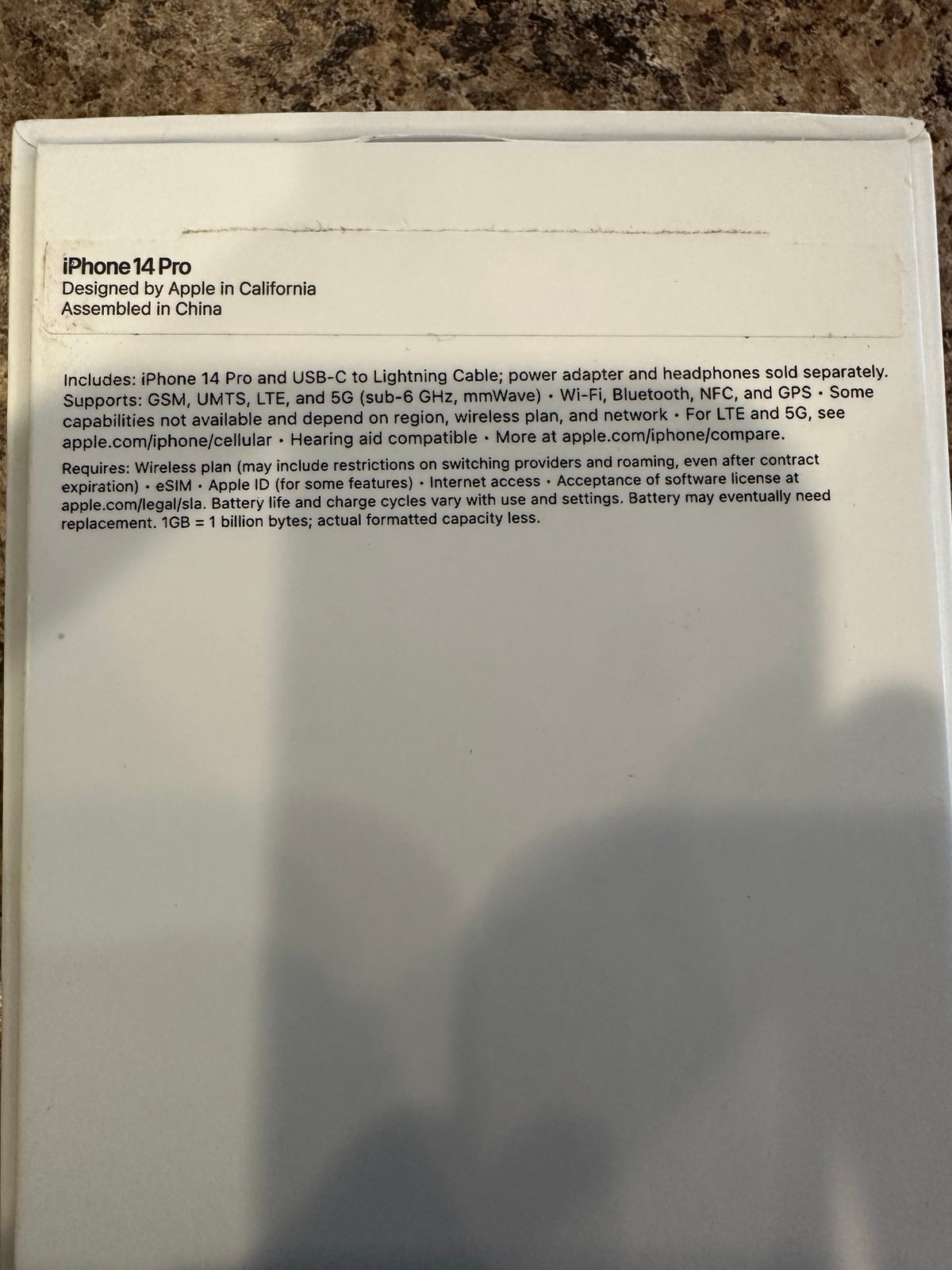 Apple iPhone 14 Pro 128 GB 3D78