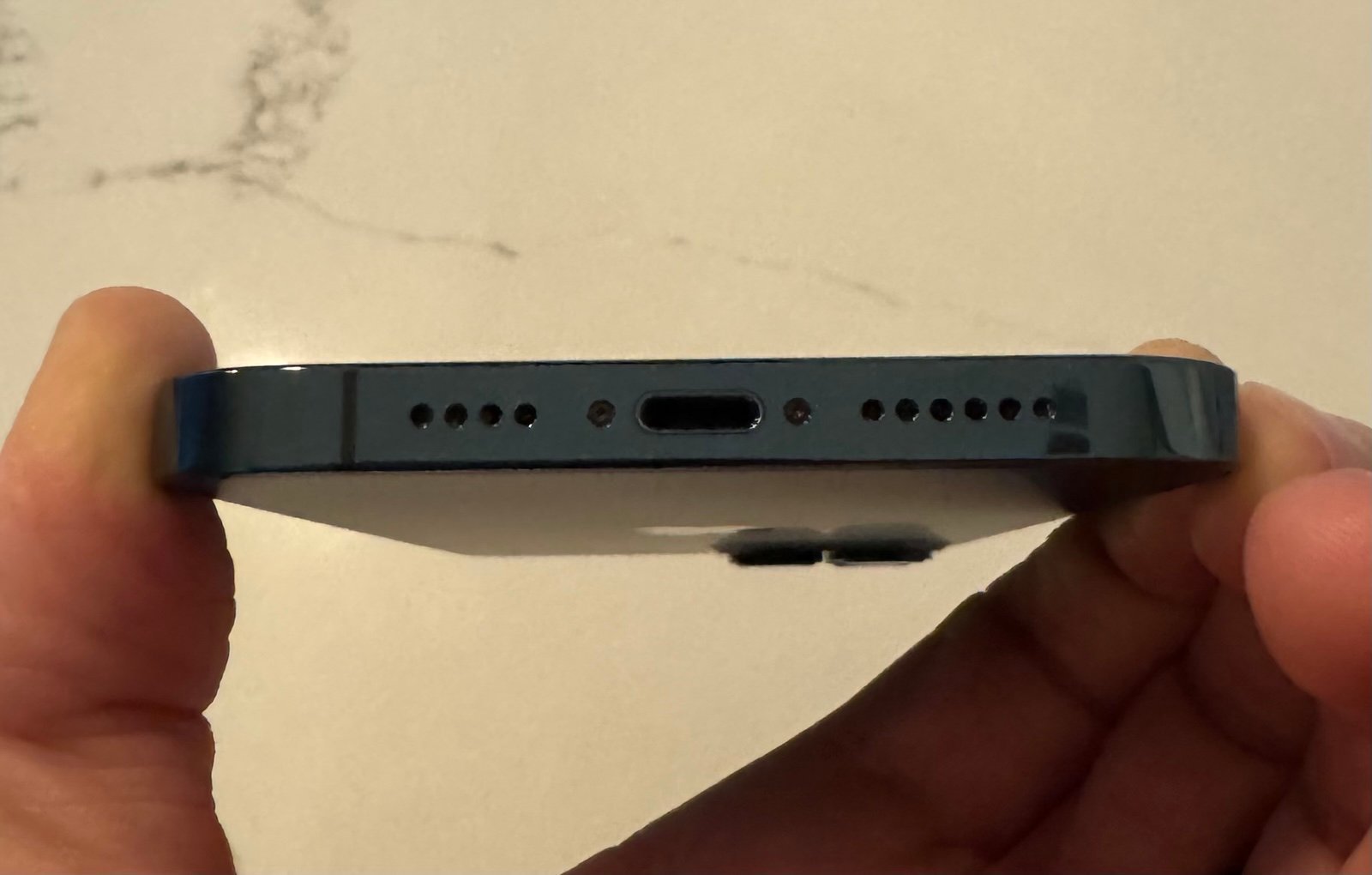 Apple iPhone 12 Pro Max 256 GB in Pacific Blue Unlocked 1N93