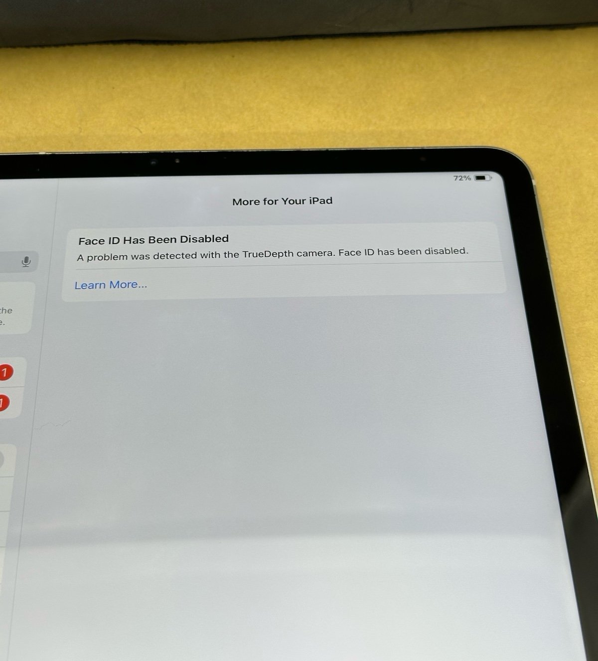 Apple iPad Pro 12.9 inch 4th gen 256GB WiFi + Cellular in silver 5D37