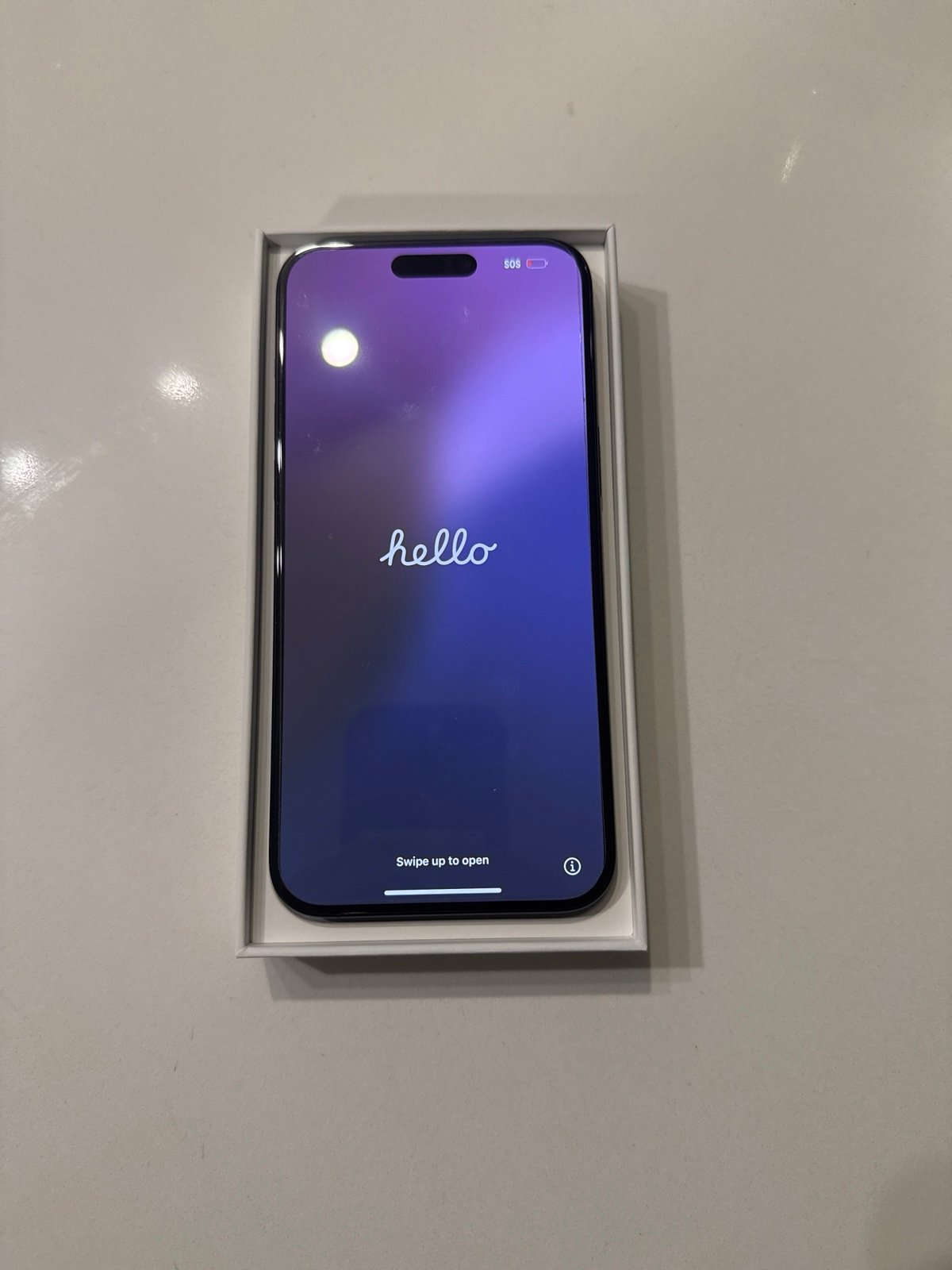 iPhone 15 Pro Max 256GB VERY GOOD CONDITIONS Blue Titanium ( Verizon) 2F95