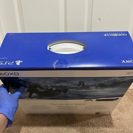 PlayStation 5 God Of War And Wireless Controller Factory Sealed 7Q37