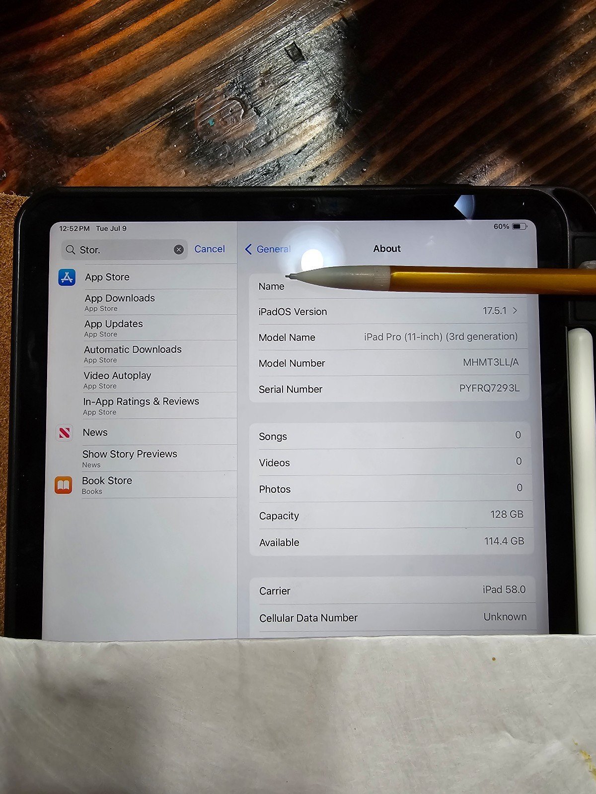 iPad Pro 3rd generation 9B61