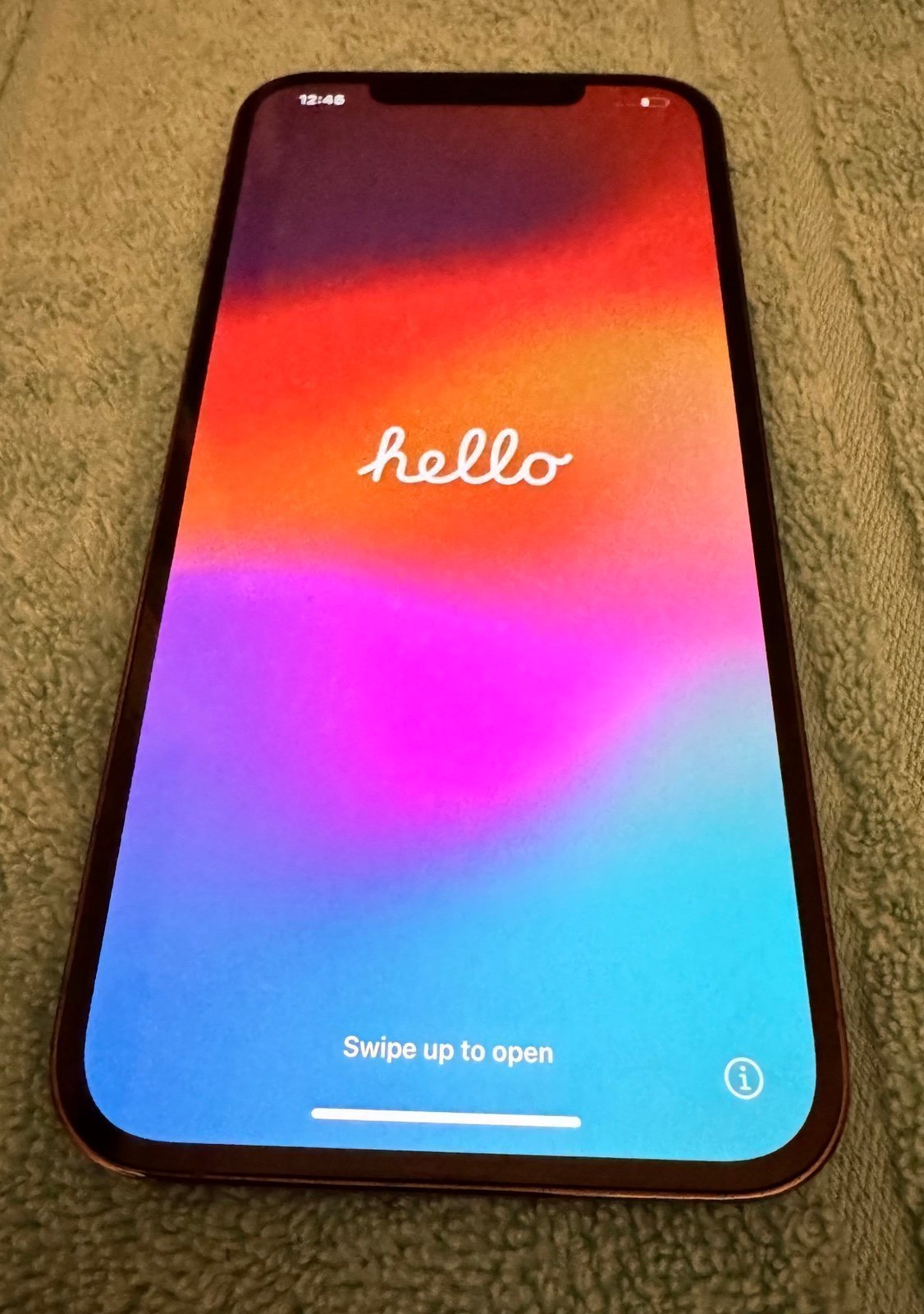 Apple iPhone 12 Pro Max w/box and acc. - 512 GB  - Unlocked - Graphite - 8/10 9E55