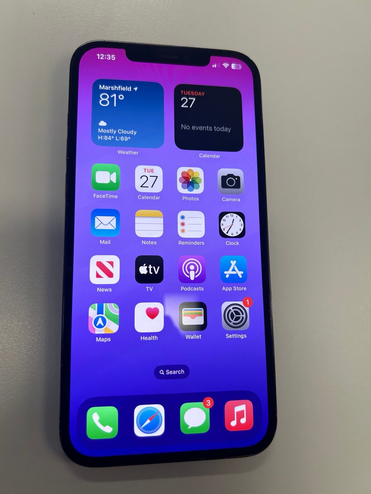 Apple iPhone 12 Pro Max 256 GB in Pacific Blue for Unlocked 9E61