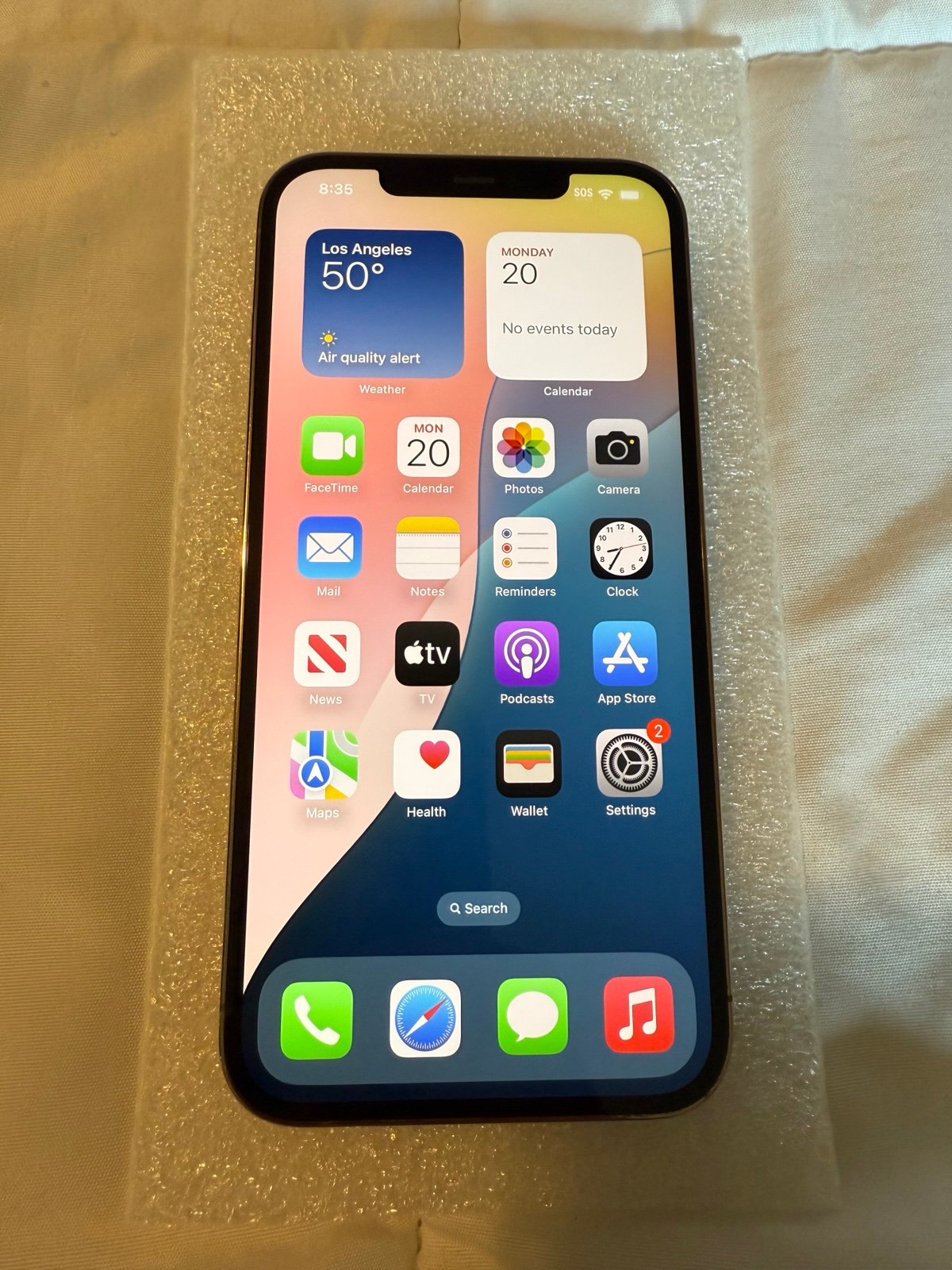 Apple iPhone 12 Pro Max - Gold - 256 GB 1K33