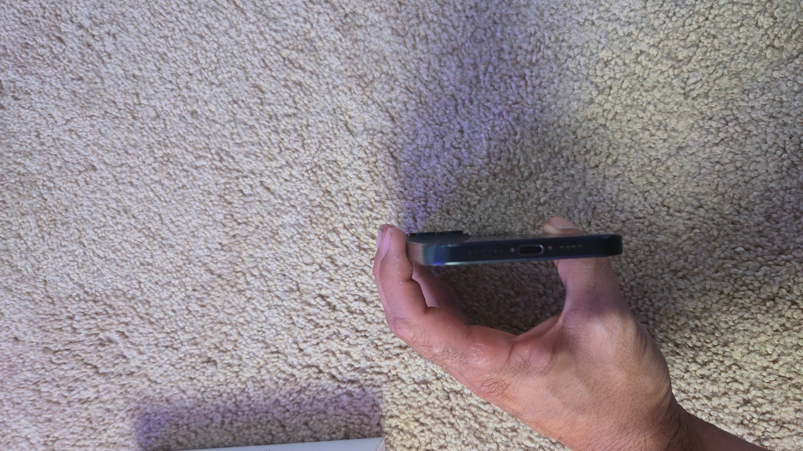 Apple iPhone 15 Pro Max Factory Unlocked (93% Batt) Blue Titanium 256GB 3E17