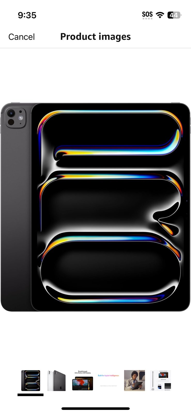 Apple iPad Pro 13-Inch (M4) black BRAND NEW Fast Shipping 7Q95