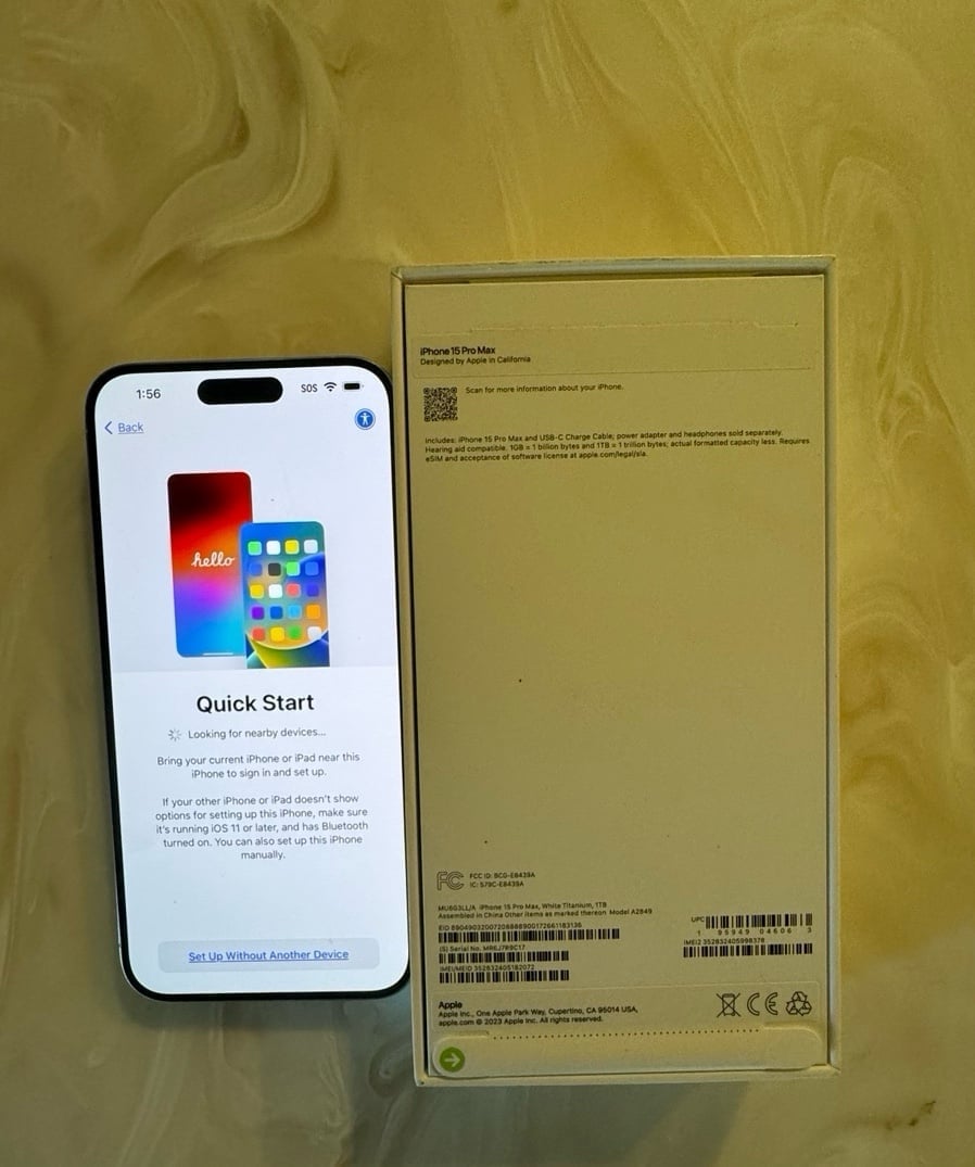 Apple iPhone 15 PRO MAX Locked 1TB 3M13