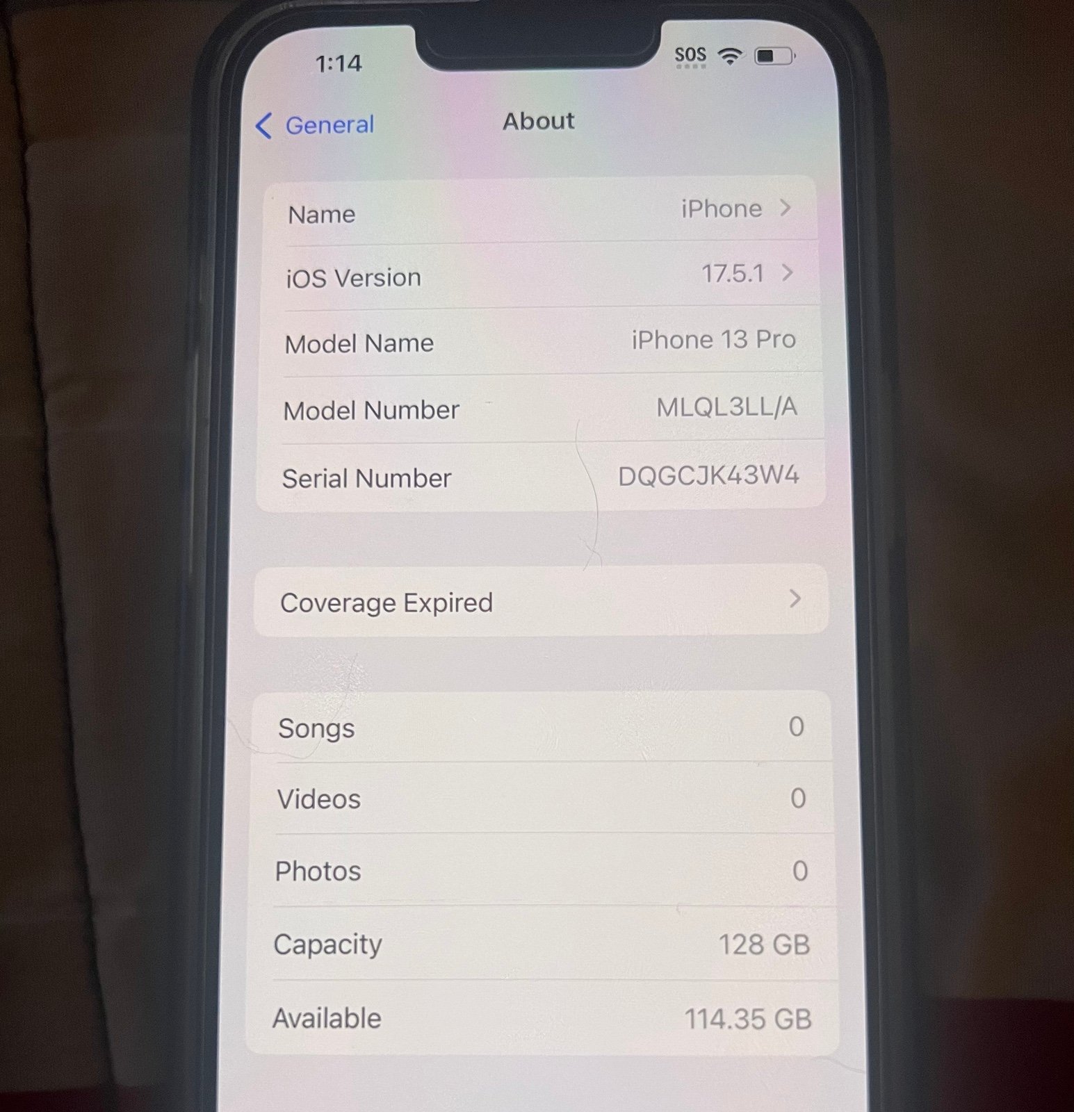 Apple iPhone 13 Pro 128 GB in Sierra Blue for AT&T 9A33