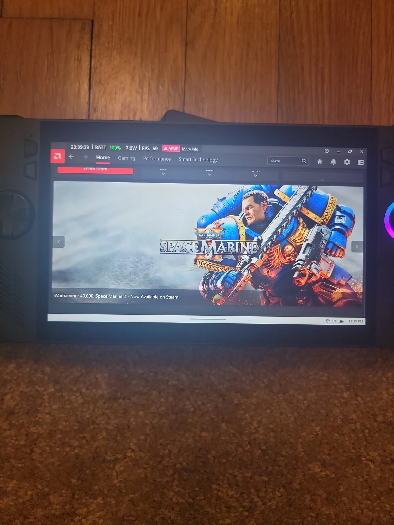 Asus rog ally x 7P27