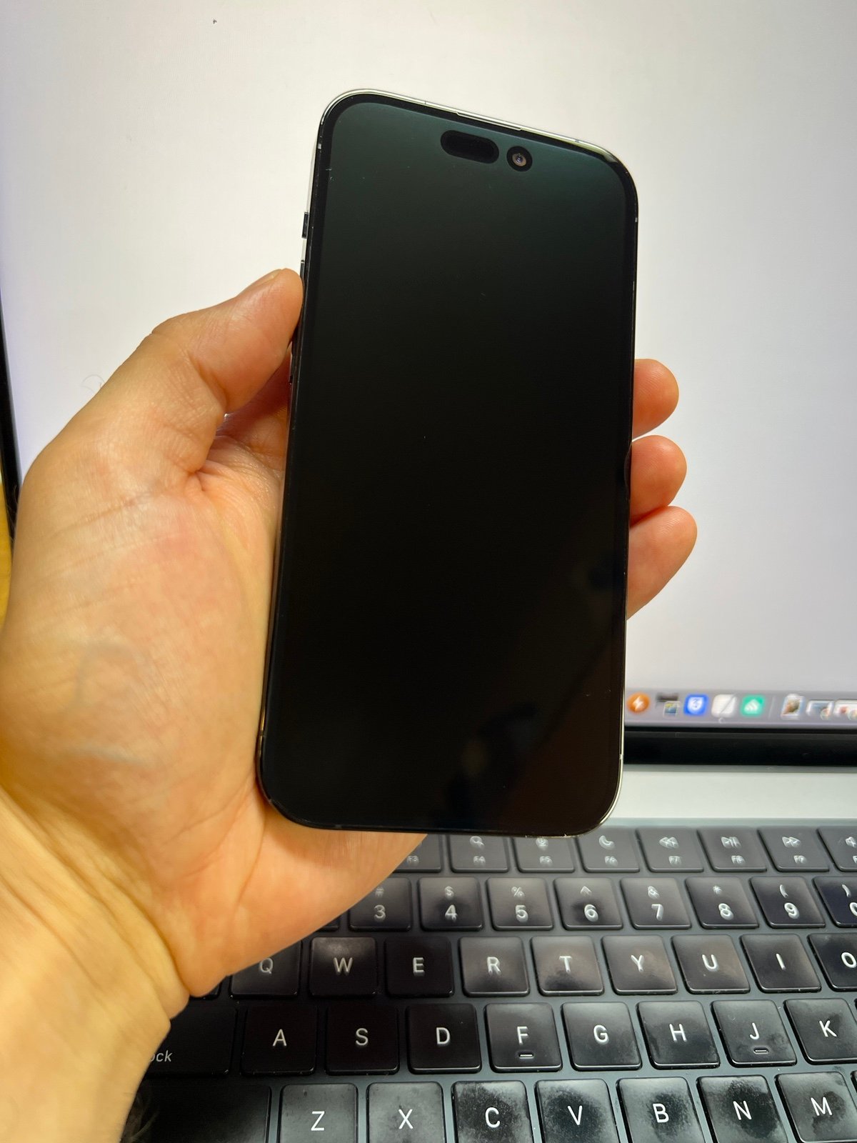 Apple iPhone 14 Pro 256GB Factory Unlocked (90% Batt) Black #20015 2C96