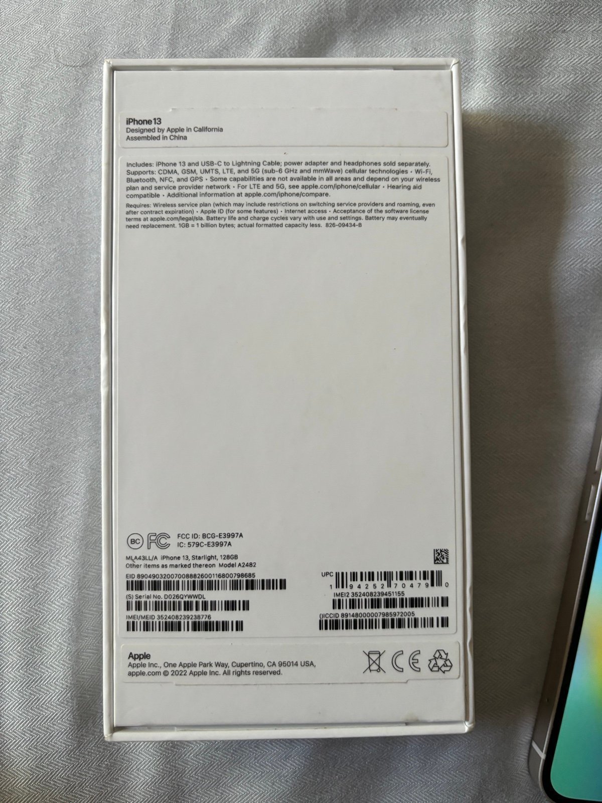 iphone 13 starlight unlocked 6P76