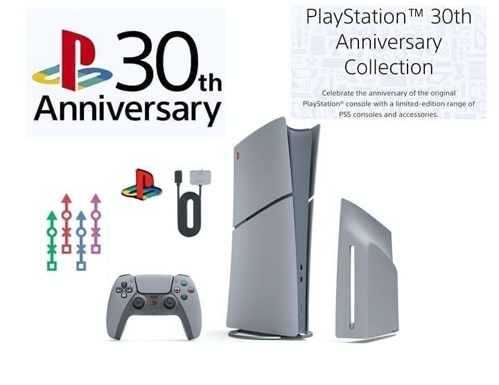 PlayStation 5 Console 30th Anniversary Limited Edition Bundle Digital Edition 7Y32