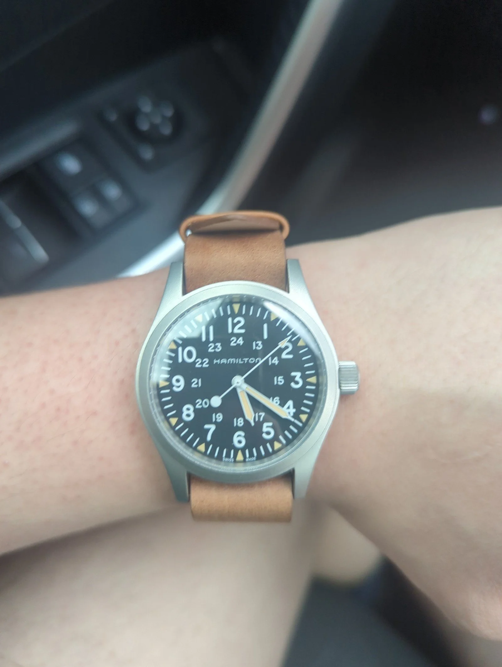 Hamilton Field Khaki Mechanical watch.