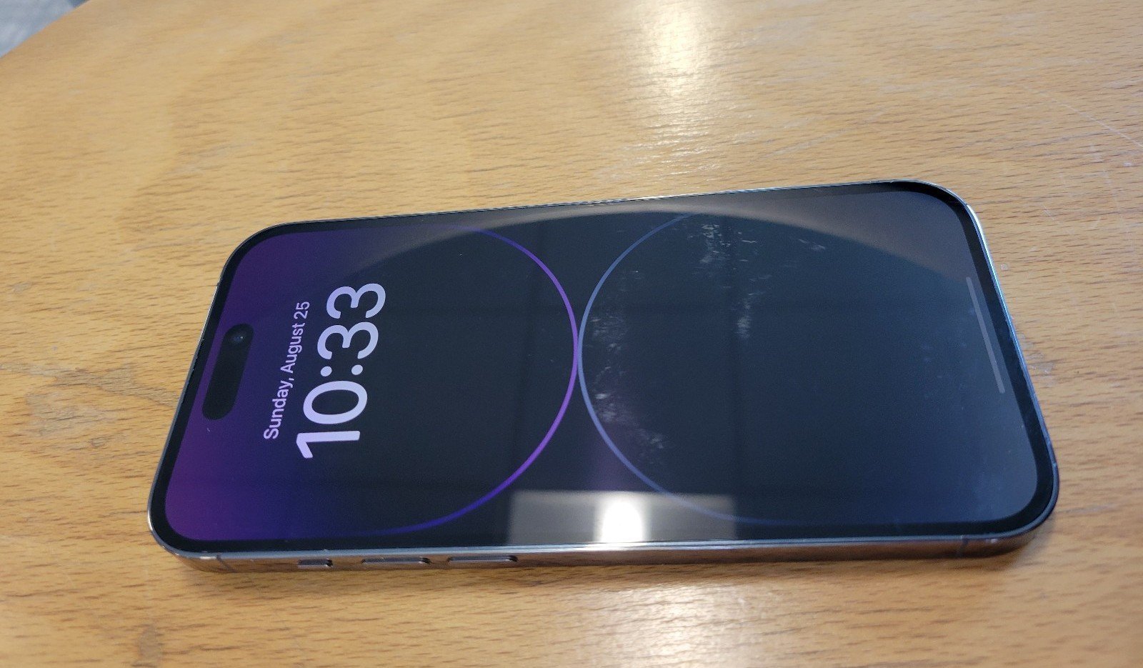 iPhone 14 pro phone unlocked 256 purple 6X11