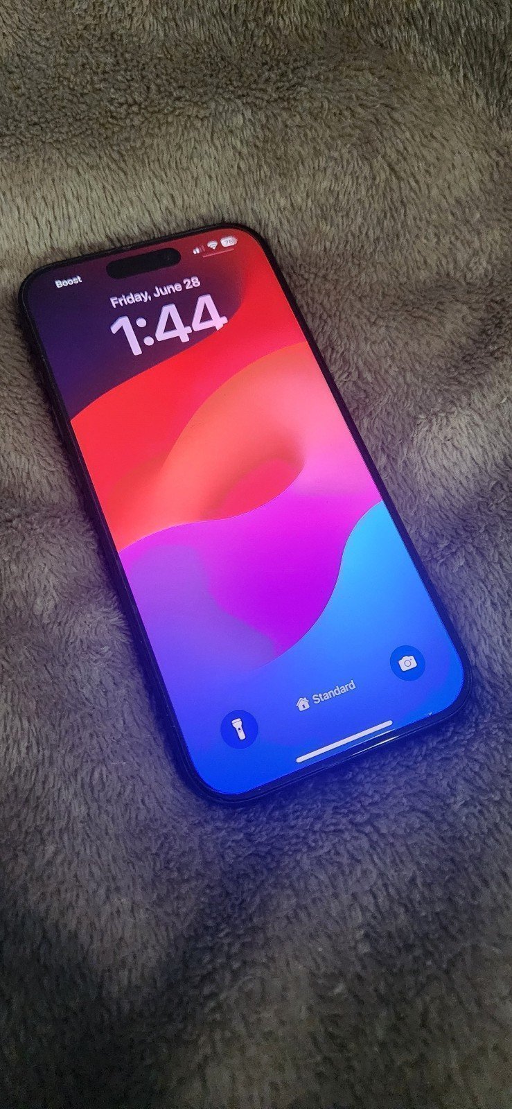 IPhone 15 Pro - 256GB - 100% Battery - Boost Sim Locked 1J55