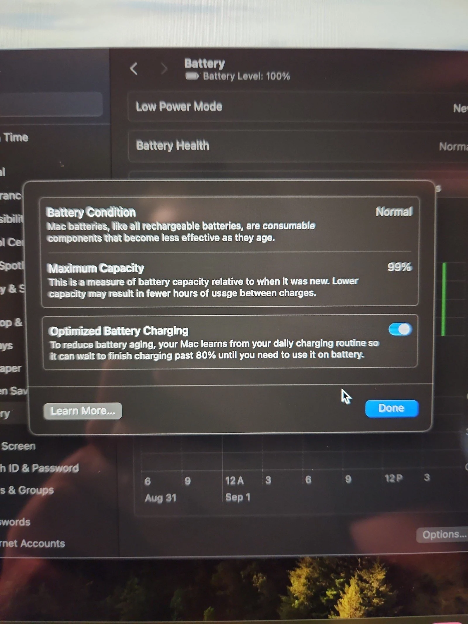 Apple Macbook Air A2337 13in.  M1 3.2 GHz  1TB SSD 5M56