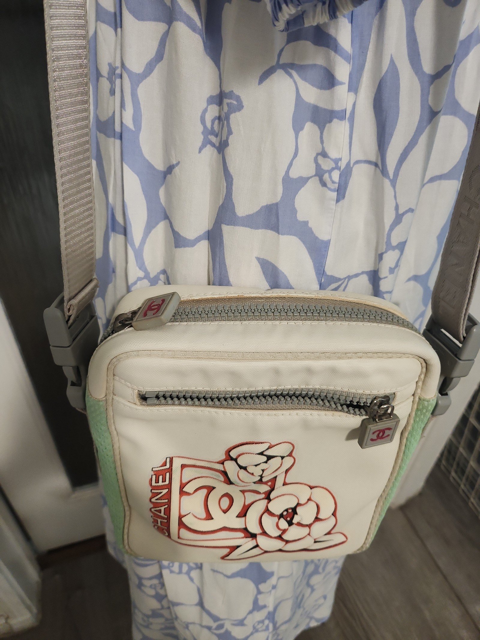 Chanel sport messenger bag