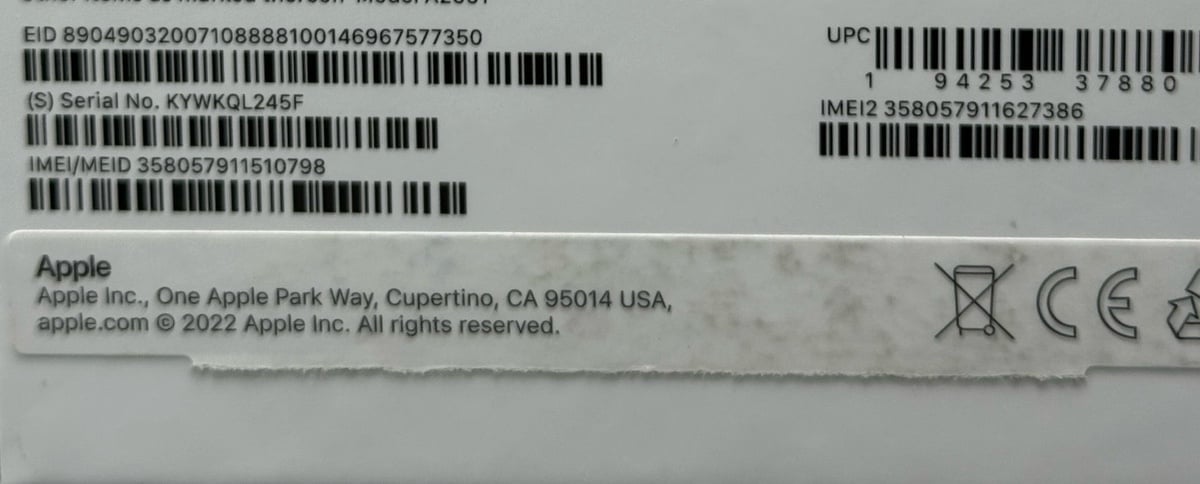 Apple iPhone 14 Pro Max 128 GB in Deep Purple for Unlocked 3G56