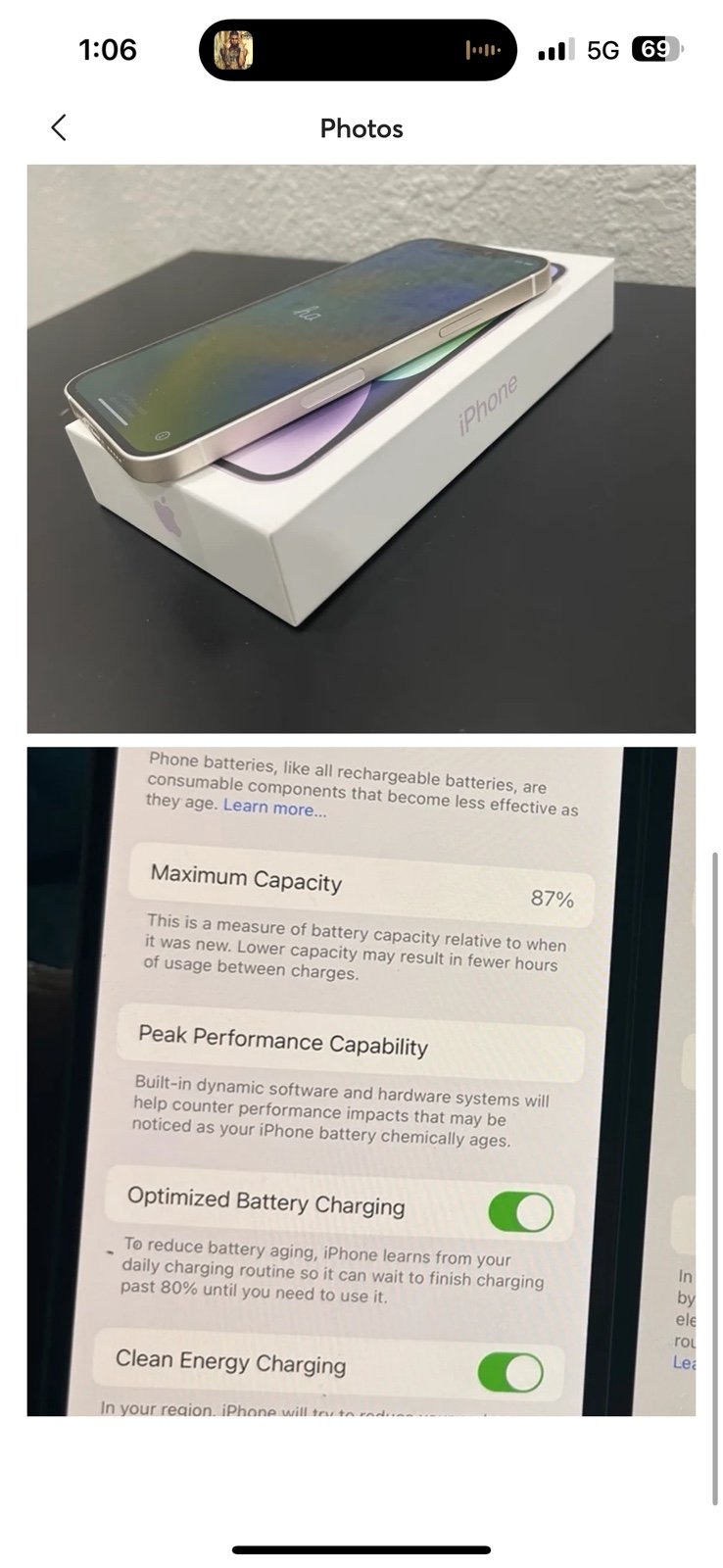  iPhone 12 Pro Max 256GB Blue Unlocked and iPhone 12 bundled post 3E22