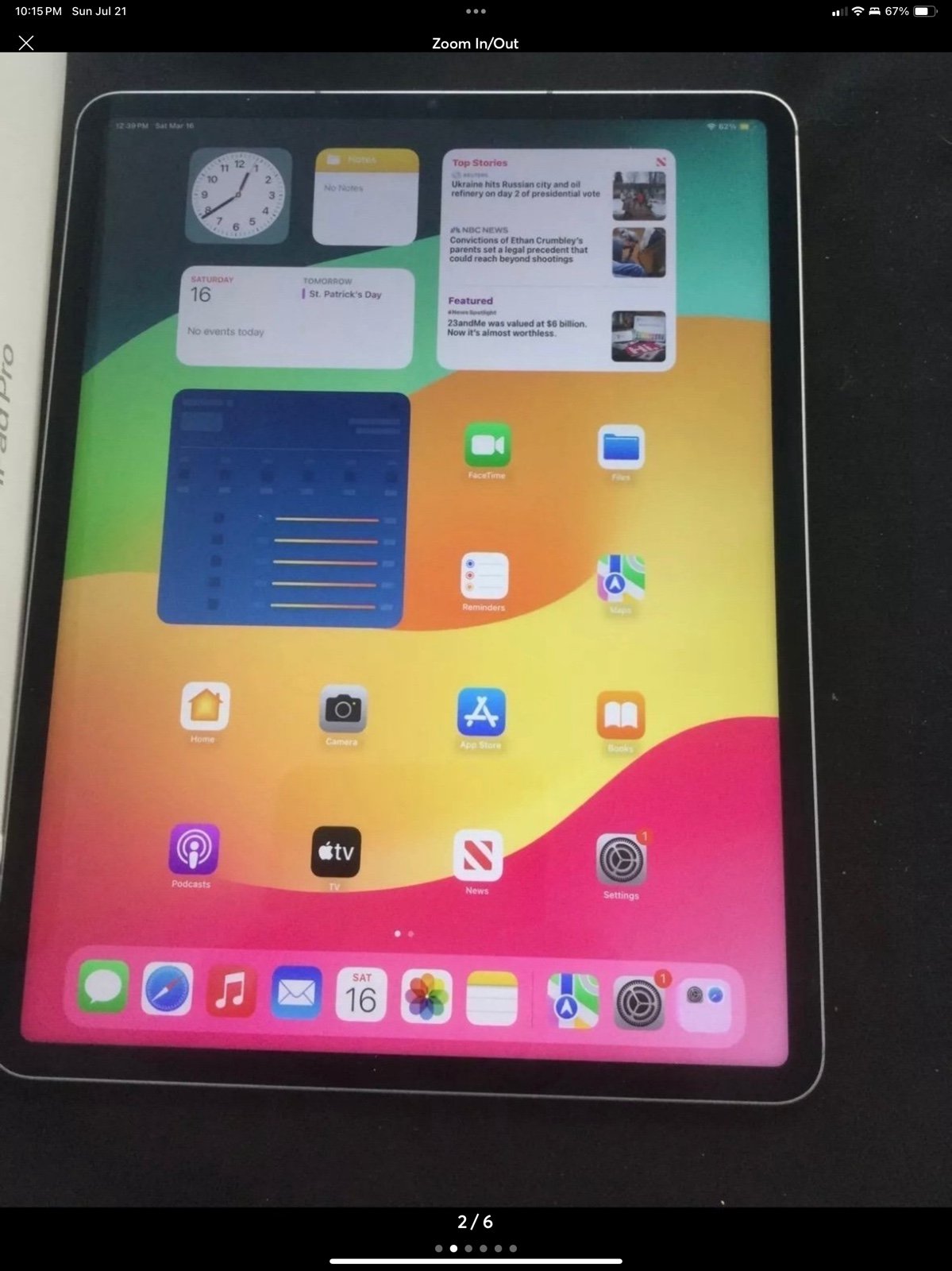 iPad Pro 6th gen 12.9 M2 Cellular Unlocked 5T28