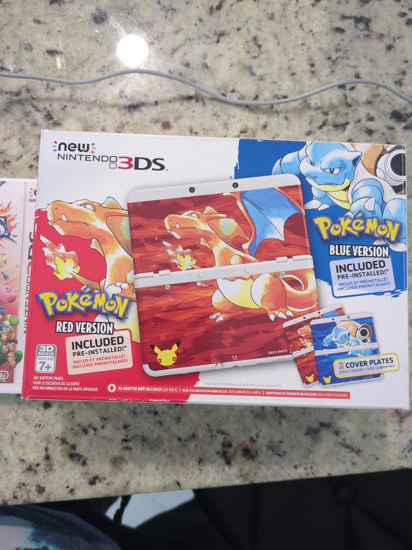 Nintendo 3DS Pokemon 20th Anniversary Charizard Edition