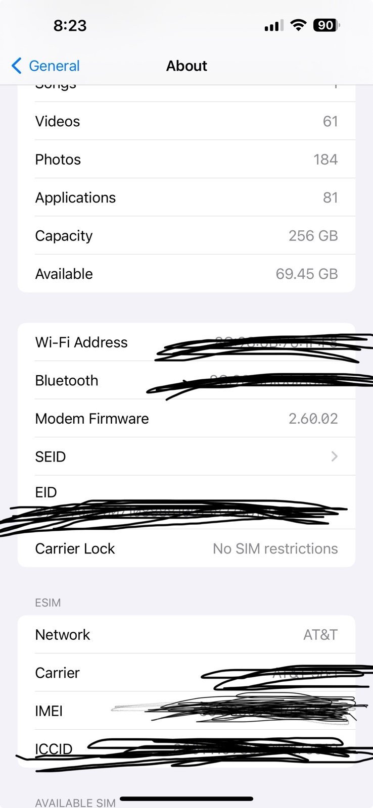 iphone 14 pro max unlocked 2J33