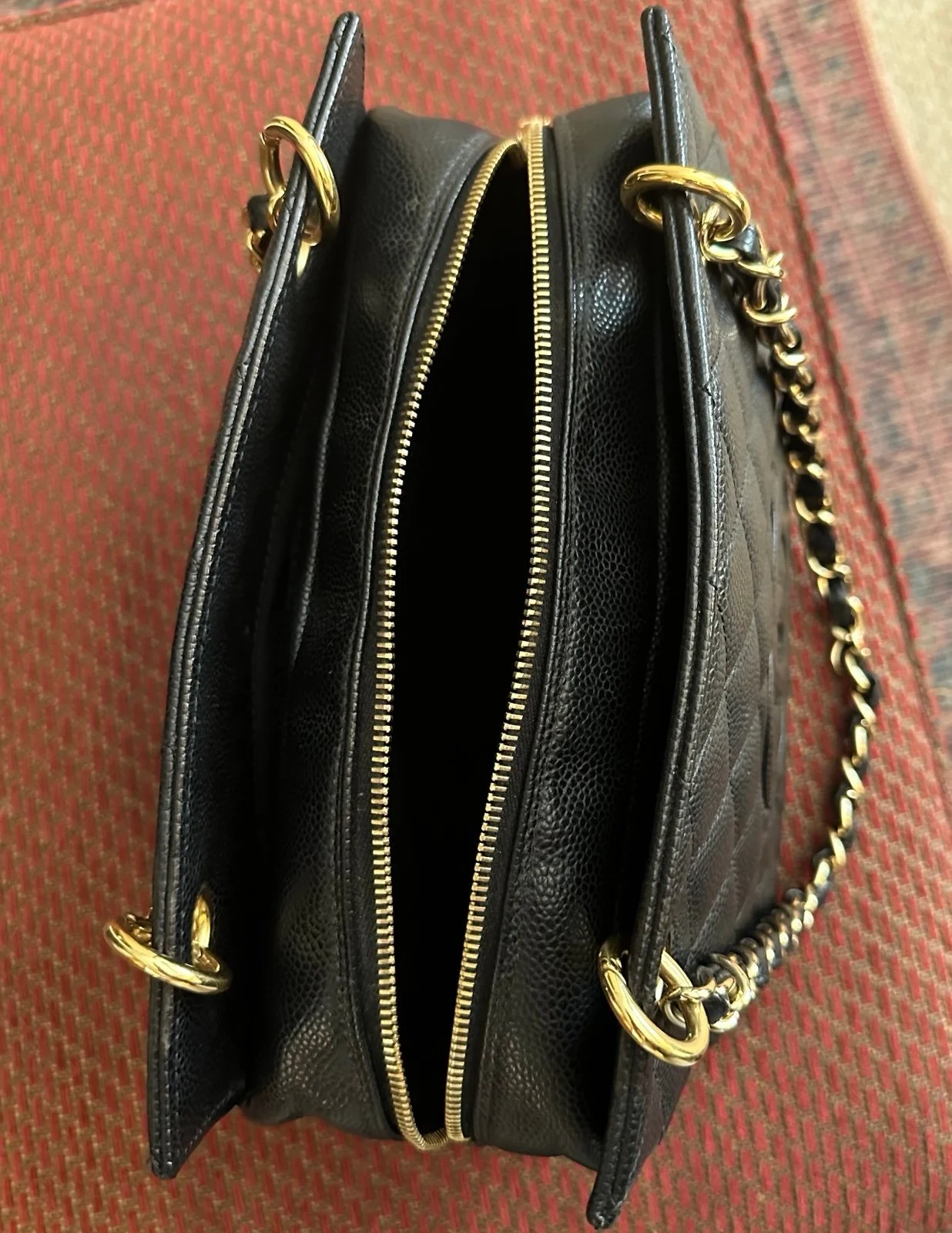 Chanel Petite Timeless Shopping Tote