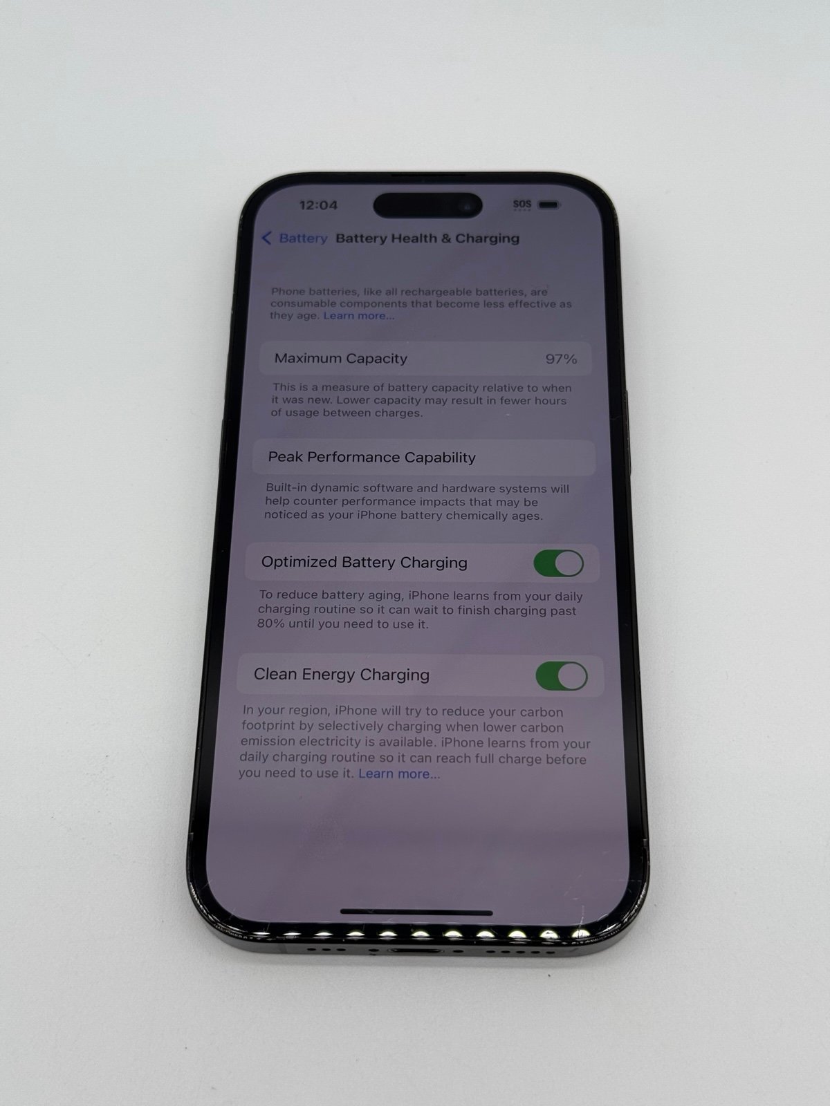 iPhone 14 Pro 128GB Space Black -Carrier T-Mobile- Clean IMEI Fast Shipping! 5B63