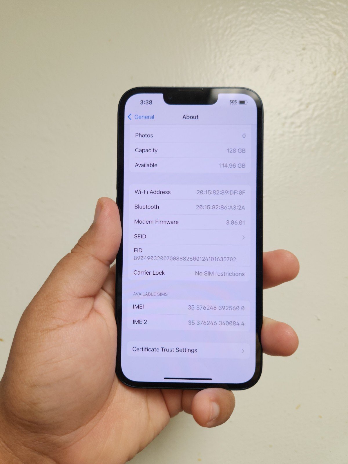 Apple iPhone 13 UNLOCKED 1E92