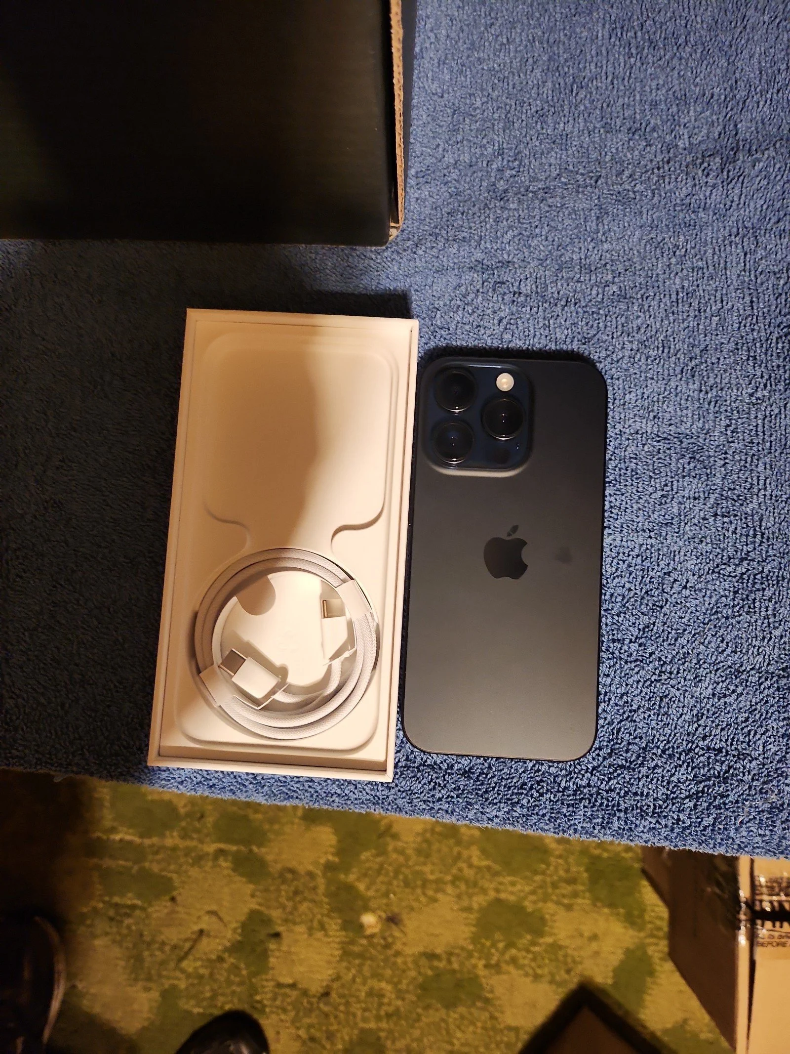 iPhone 15 Pro 128gb Blue Titanium Unlocked