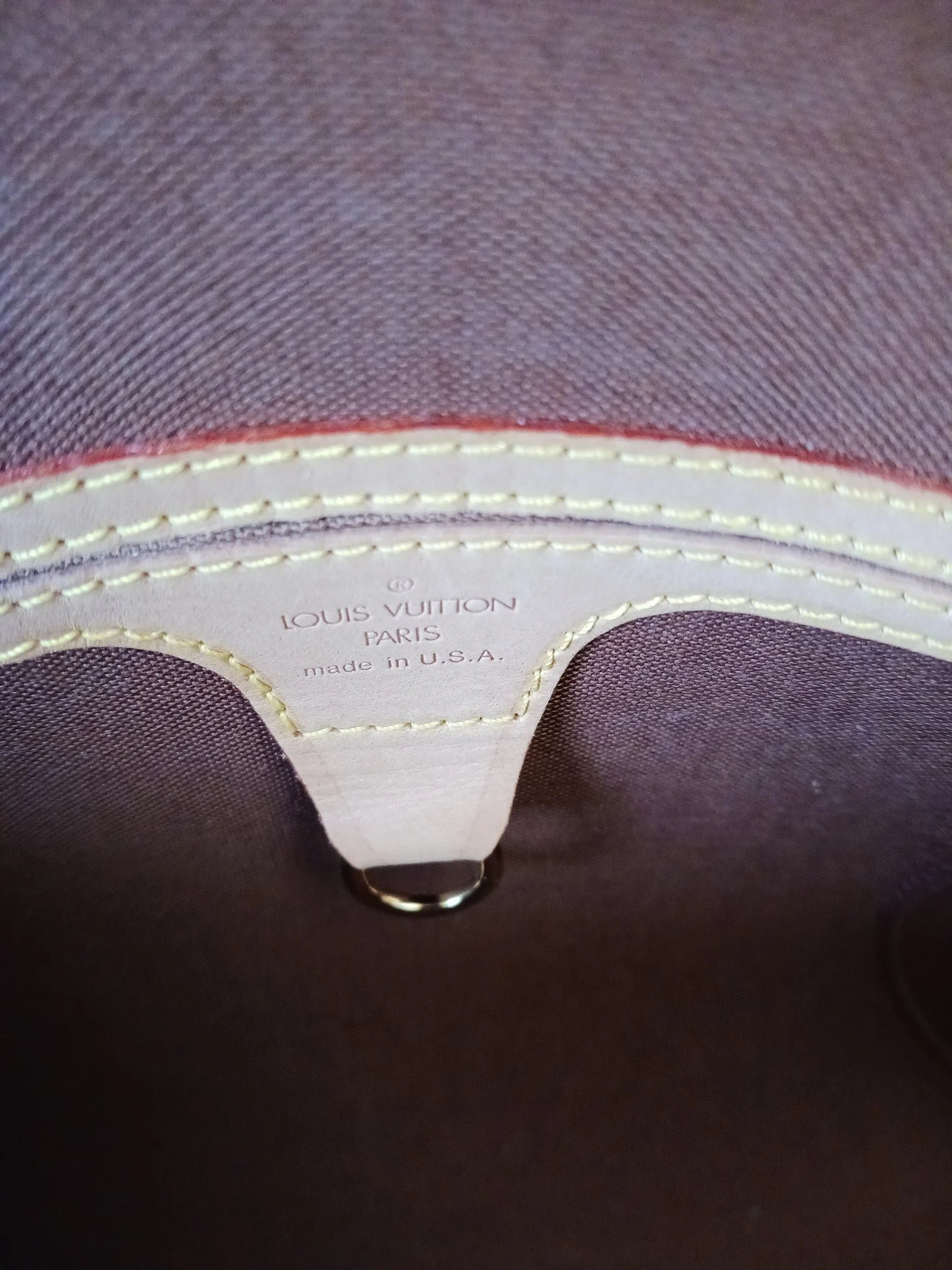 Louis Vuittons Ellipse Mm monogram satchel